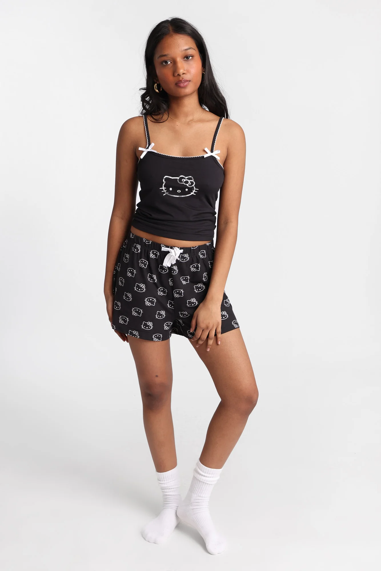 Hello Kitty Pajama Camisole & Shorts 2-Piece Set - Image 5