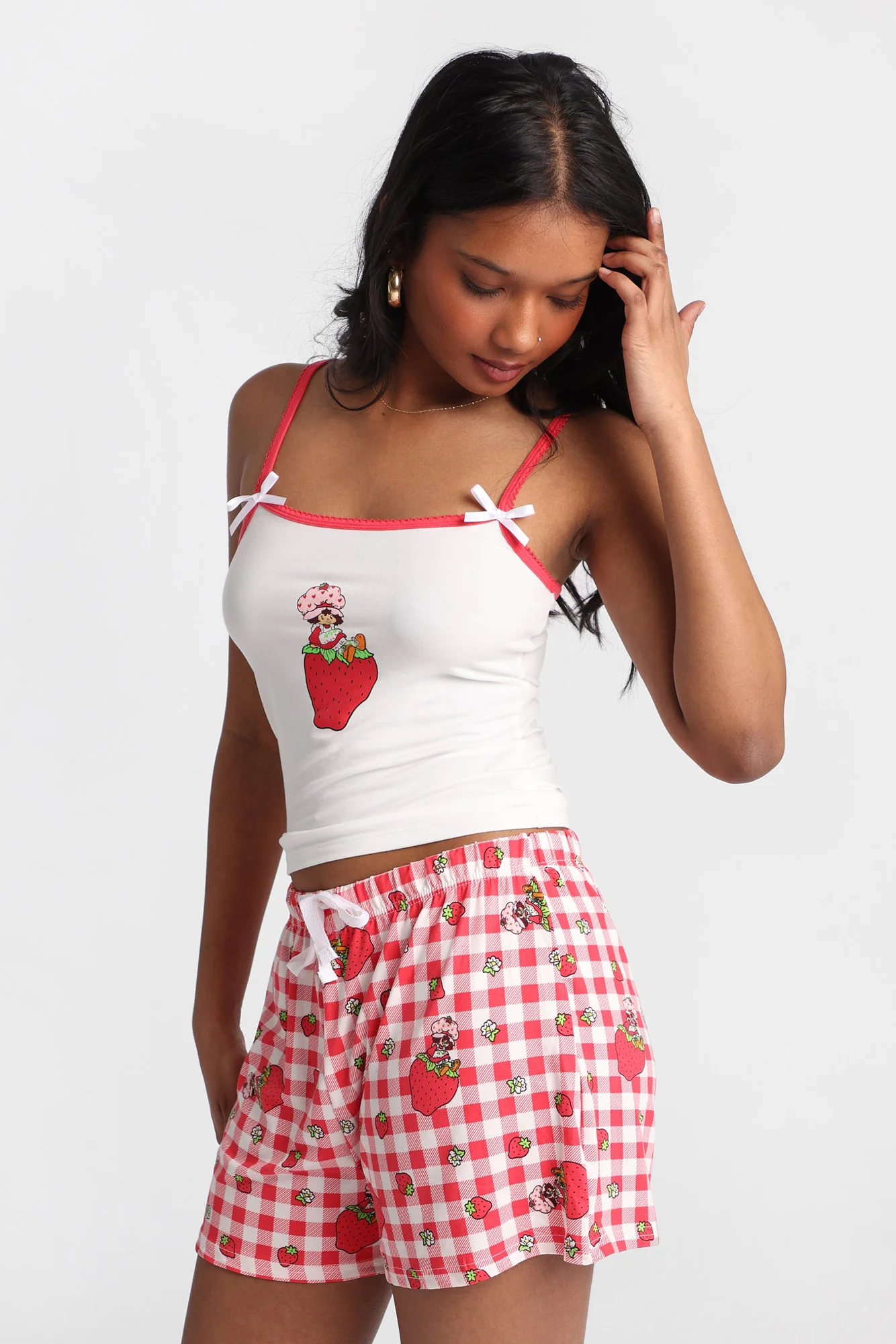 Strawberry Shortcake Pajama Camisole & Shorts 2-Piece Set