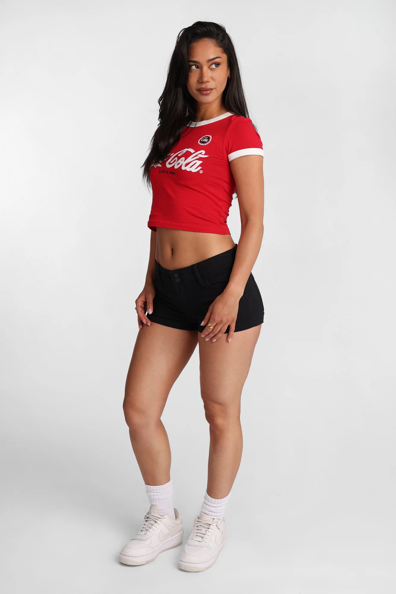Coca-Cola Since 1886 Graphic Ringer Tee - Image 4