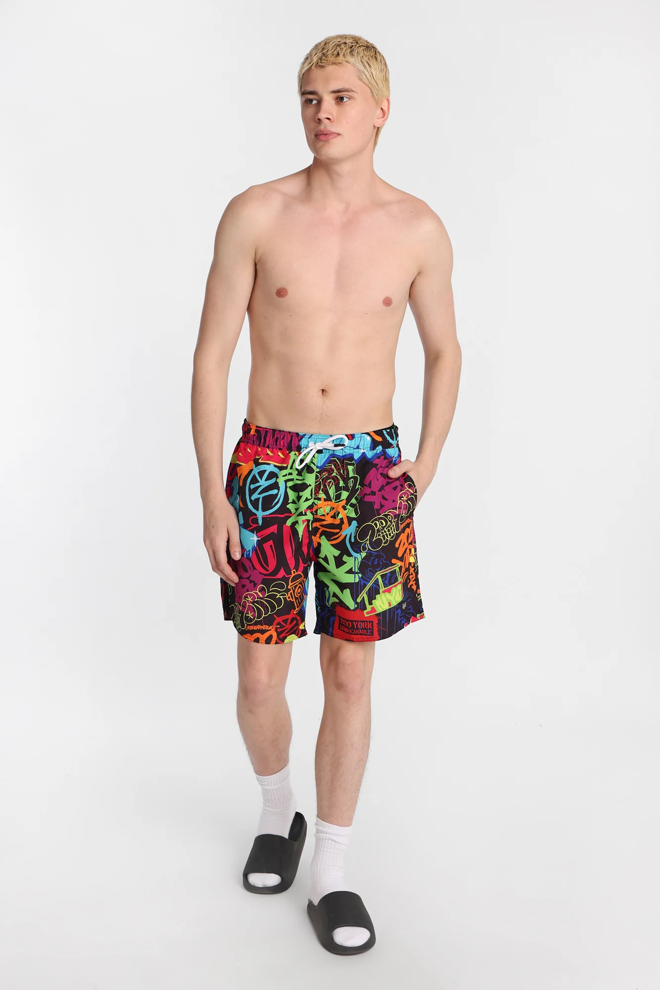 Zoo York Graffiti Swim Shorts 7" - Image 4