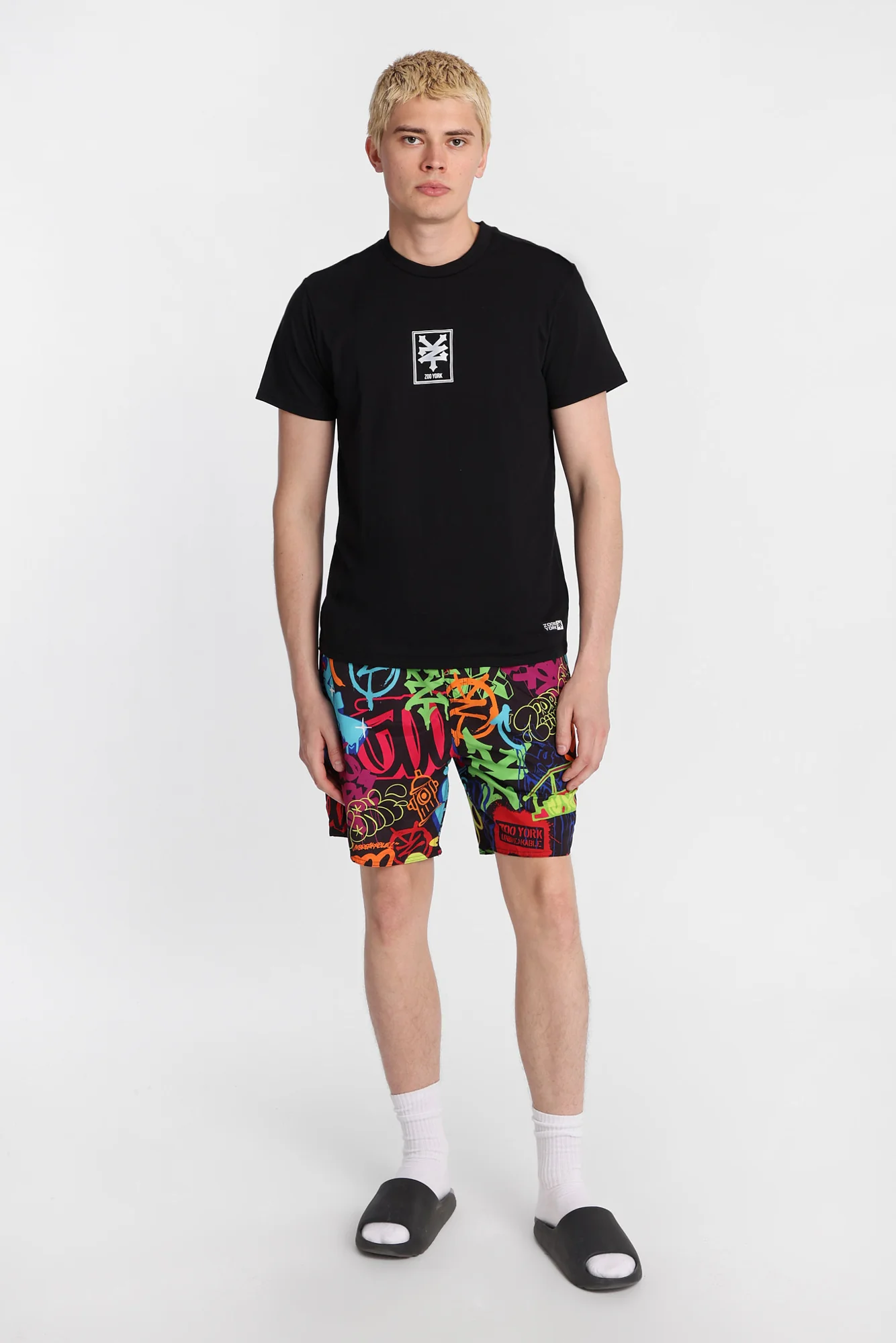 Zoo York Graffiti Swim Shorts 7" - Image 5