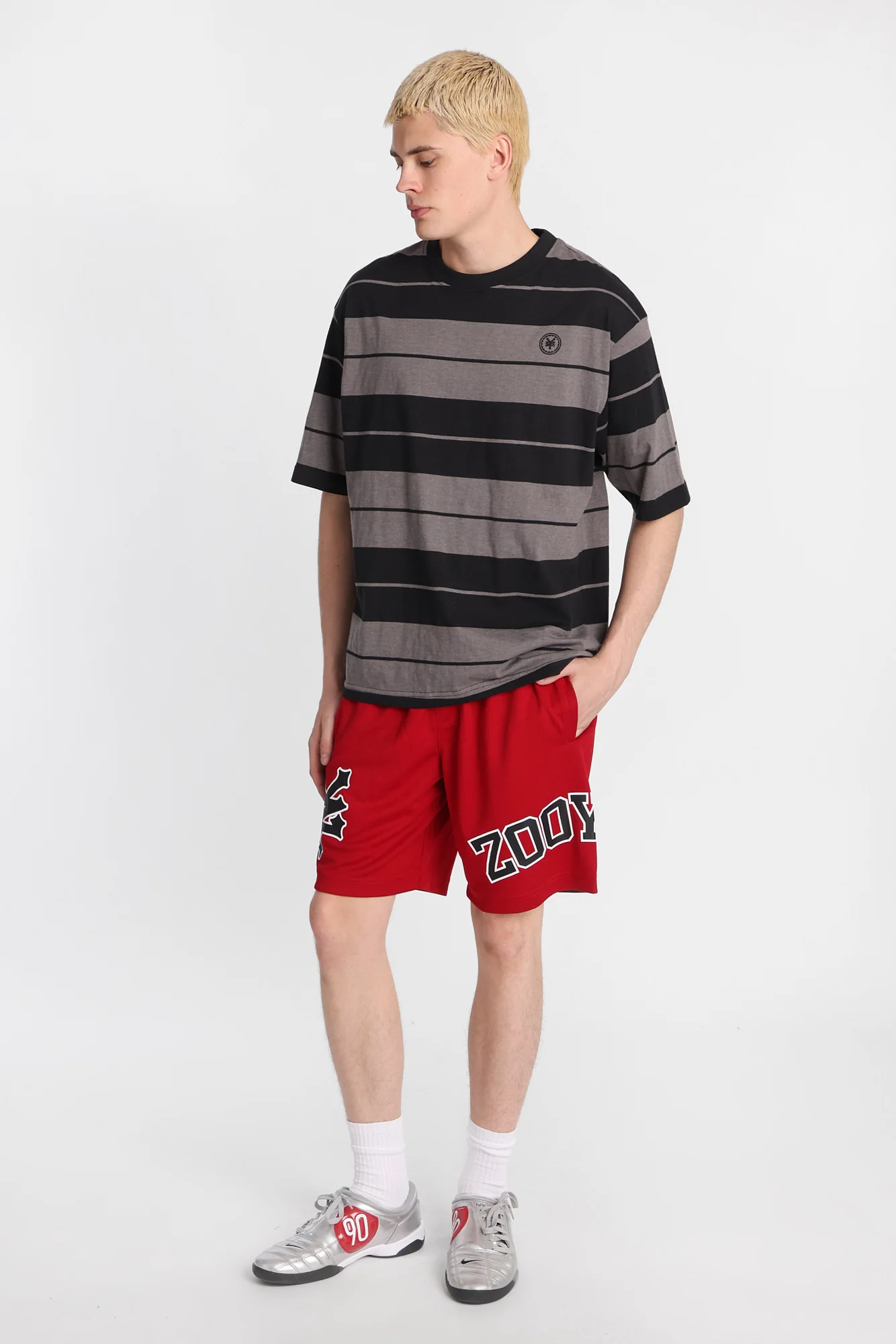 Short en maille imprimé logo Zoo York - Image 12