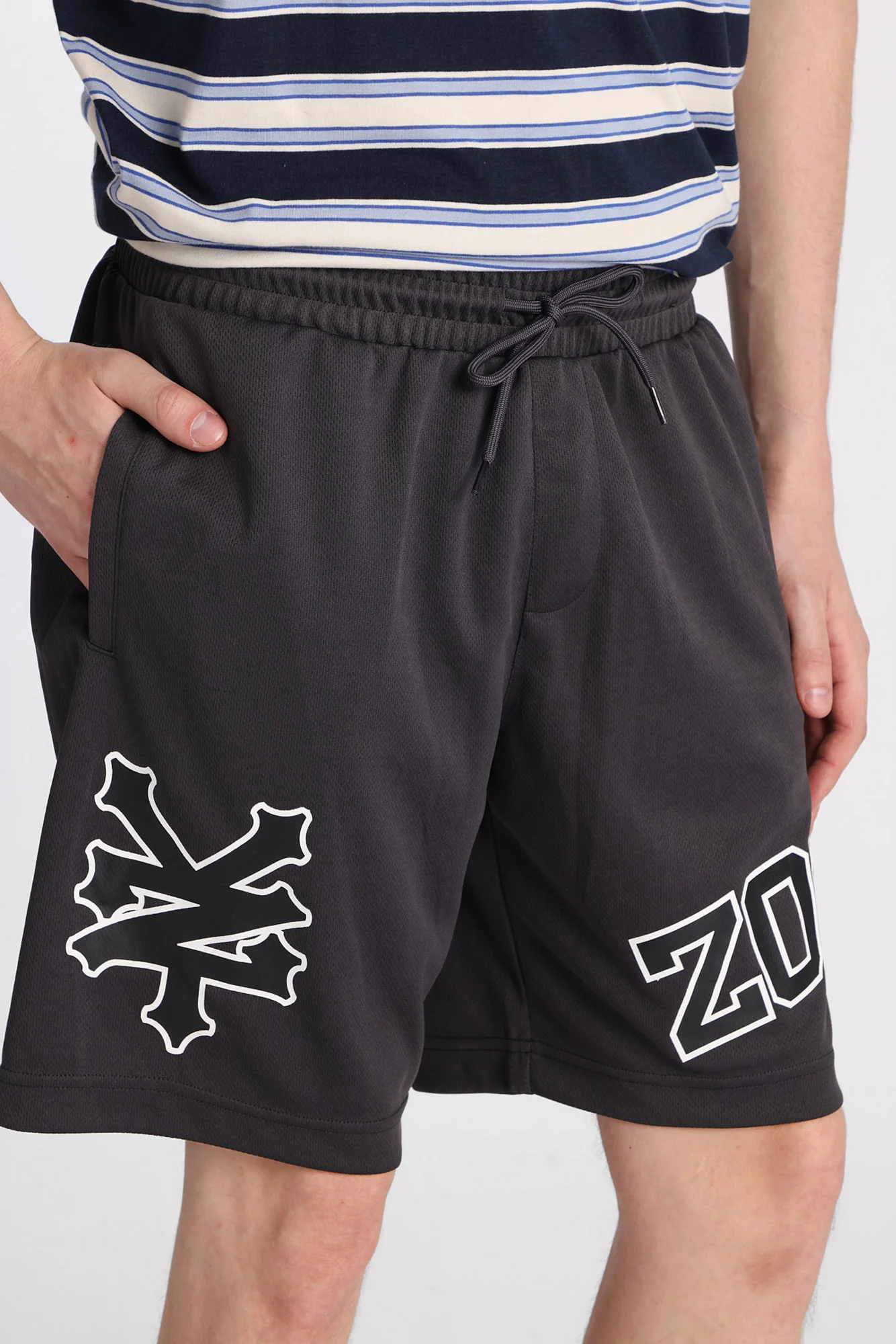 Short en maille imprimé logo Zoo York - Image 6