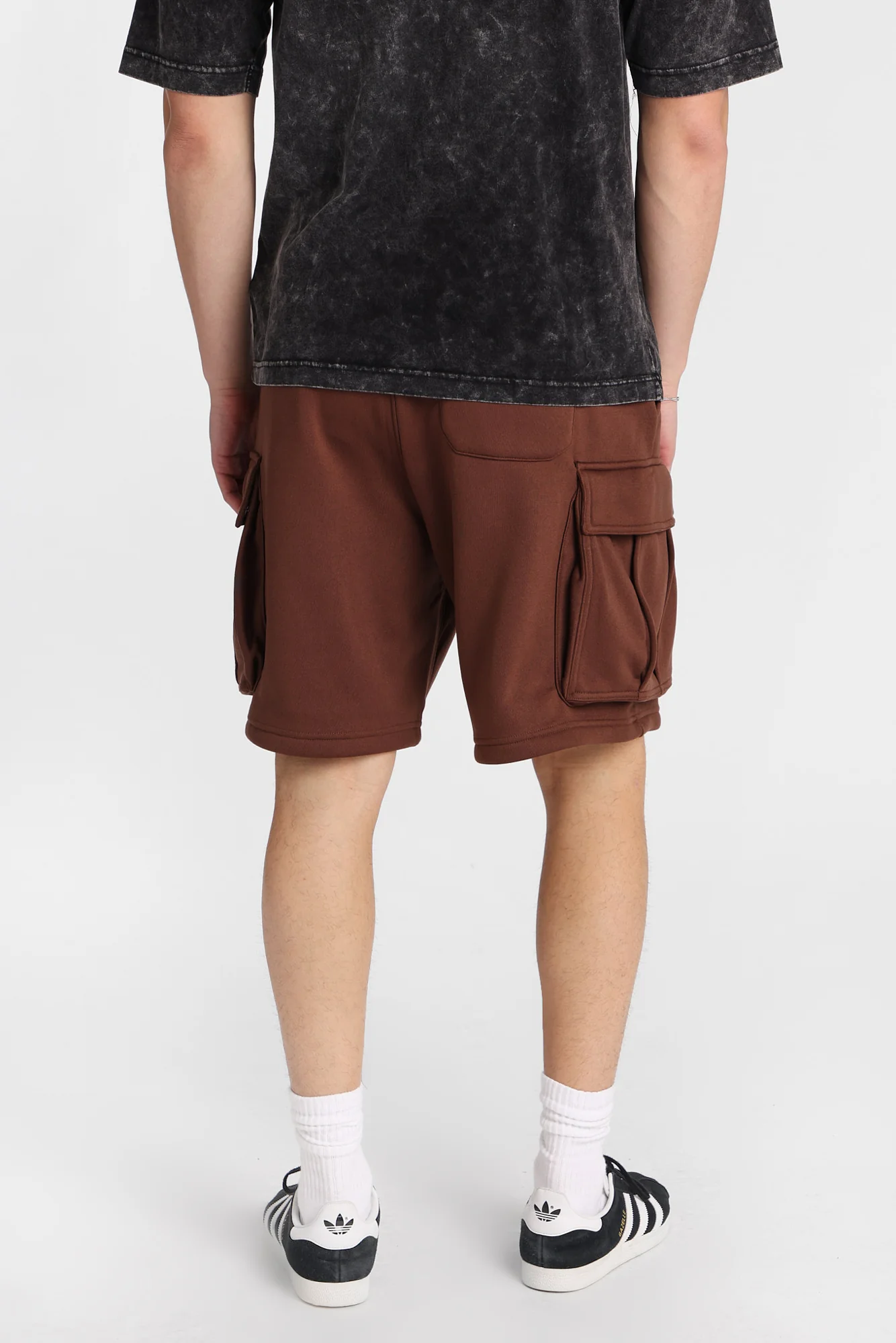 Zoo York Fleece Cargo Shorts - Image 9