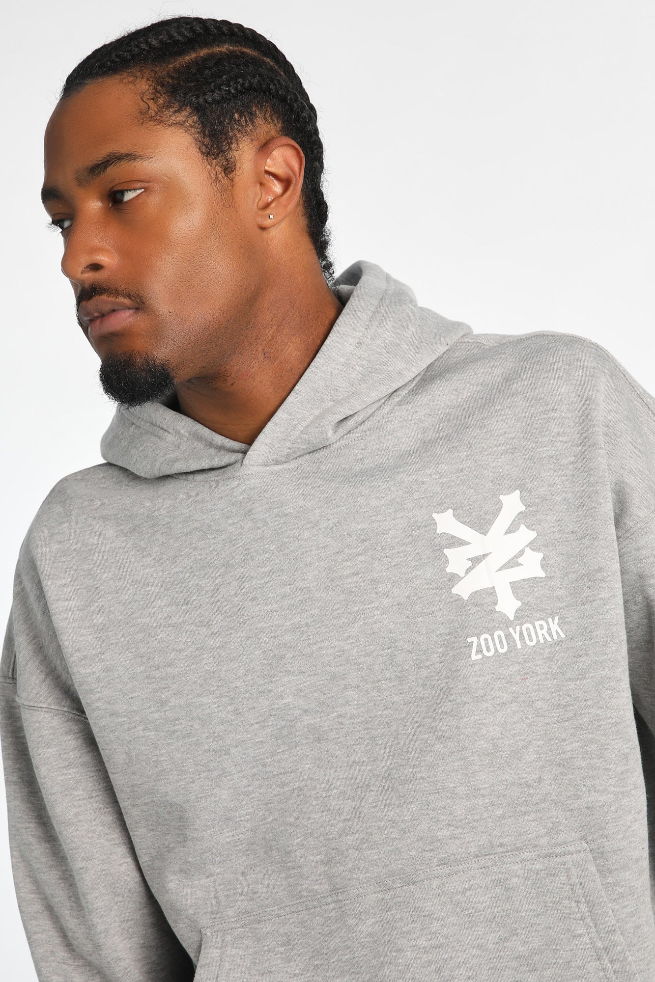Zoo York Back Print Boxy Hoodie - Image 6