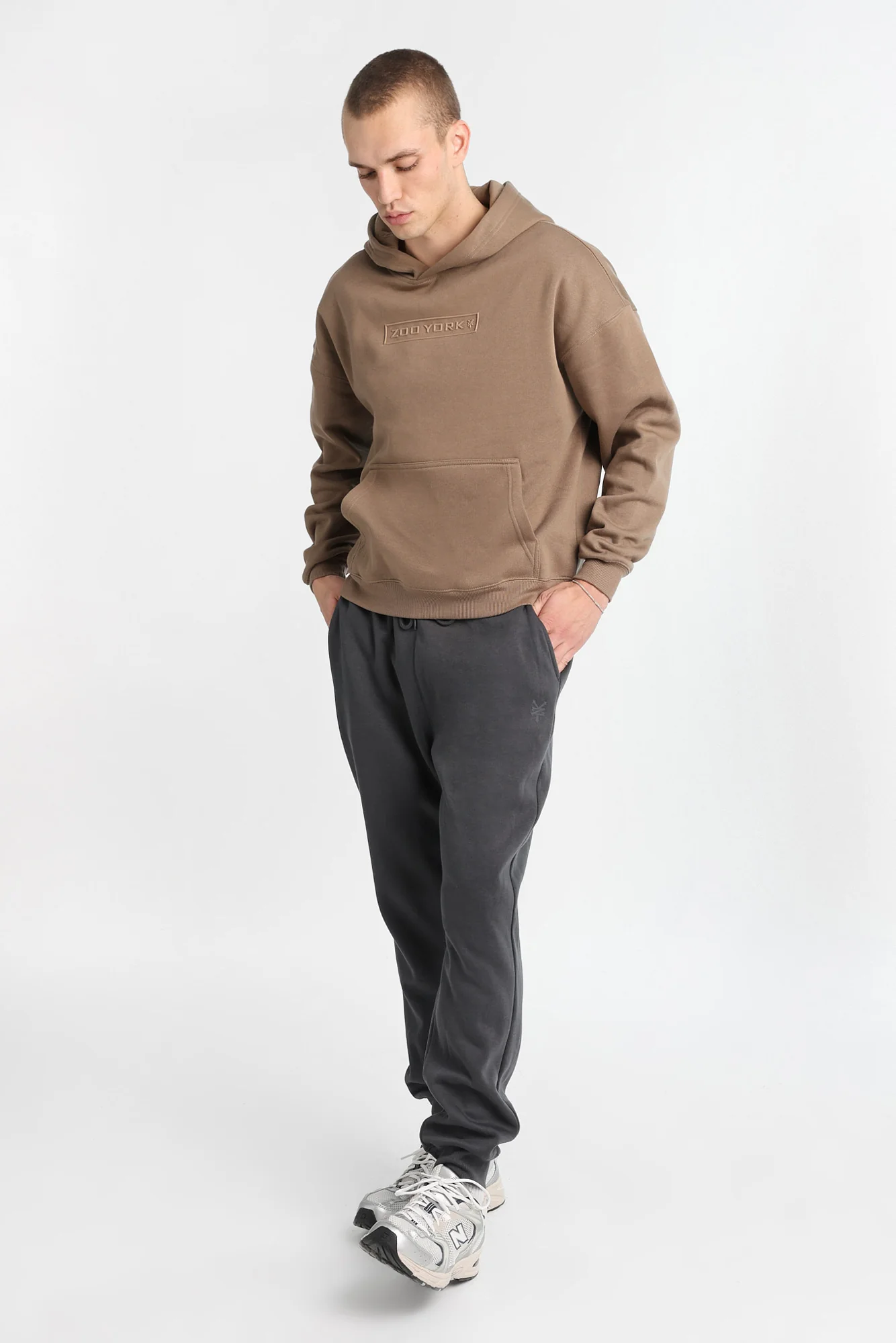 Zoo York Tonal Box Logo Hoodie - Image 4
