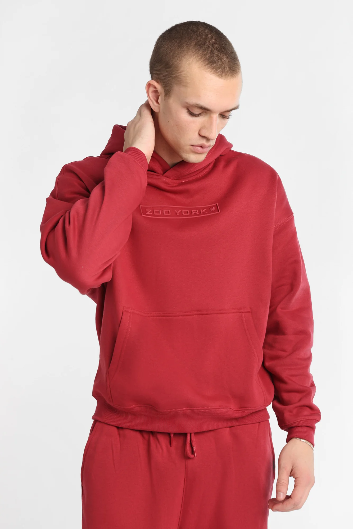 Zoo York Tonal Box Logo Hoodie - Image 5