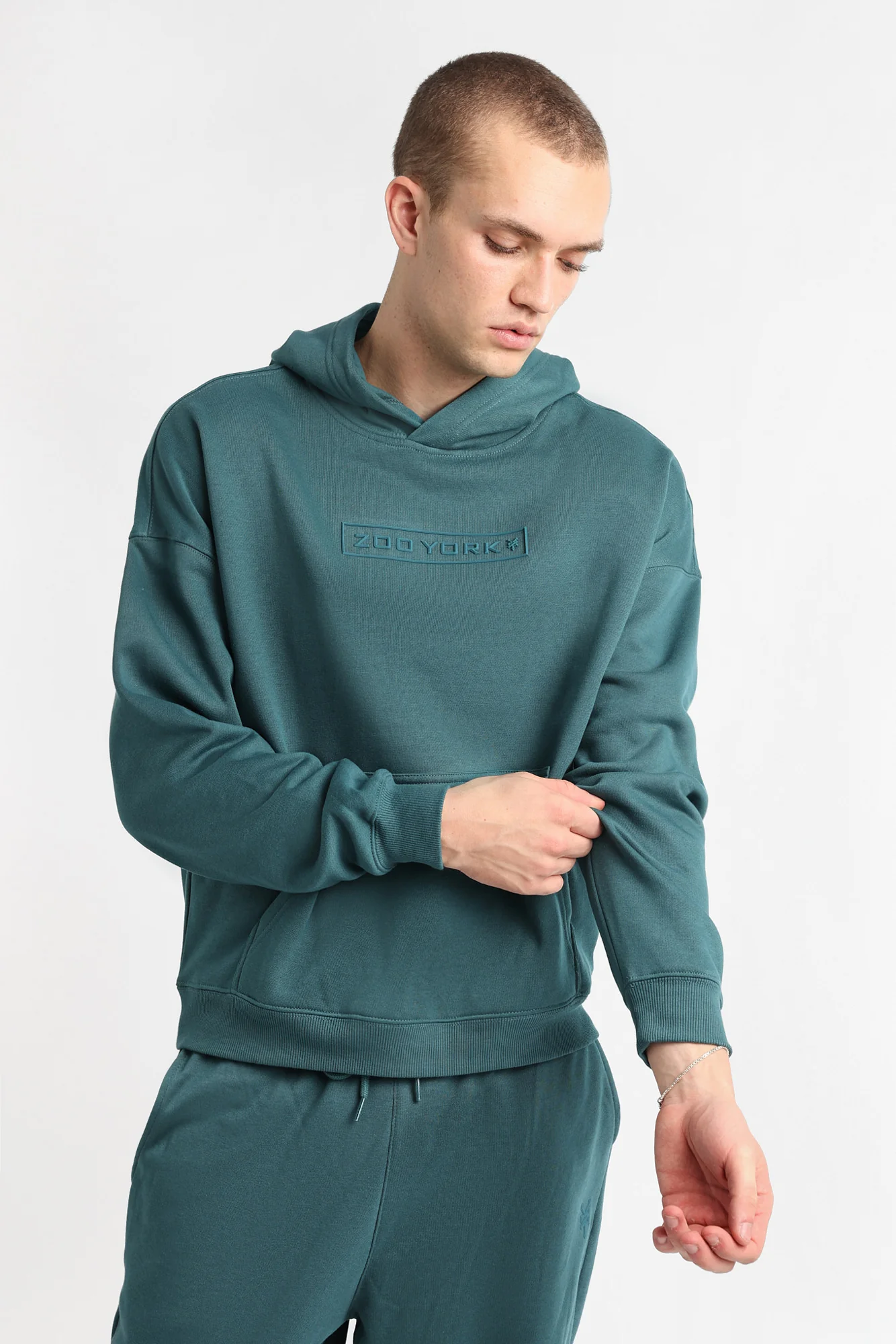 Zoo York Tonal Box Logo Hoodie - Image 9