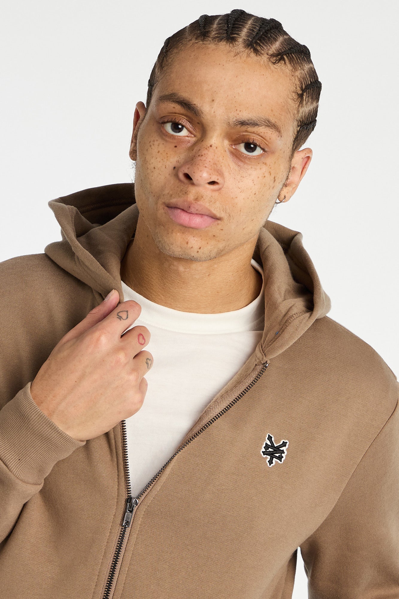 Zoo York Mens Solid Zip-Up Hoodie - Image 14