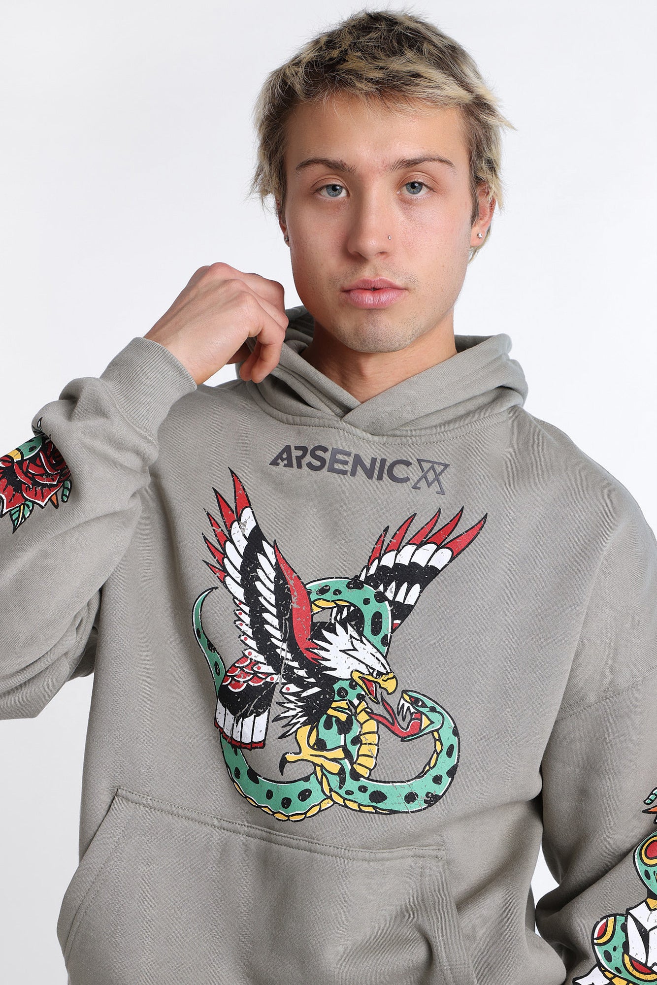 Arsenic Eagle Graphic Hoodie - Image 6