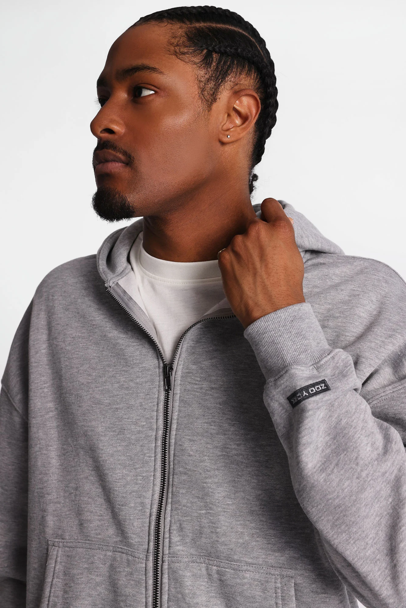Zoo York Solid Zip-Up Hoodie - Image 8