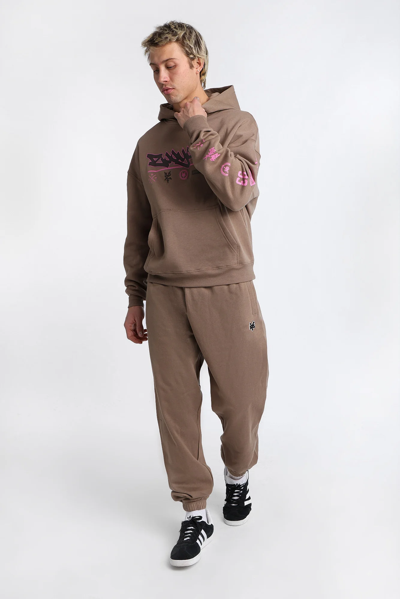 Jogger en molleton logo brodé Zoo York - Image 24