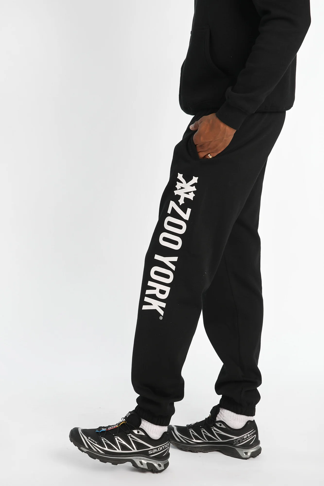 Jogger en molleton imprimé logo Zoo York - Image 2