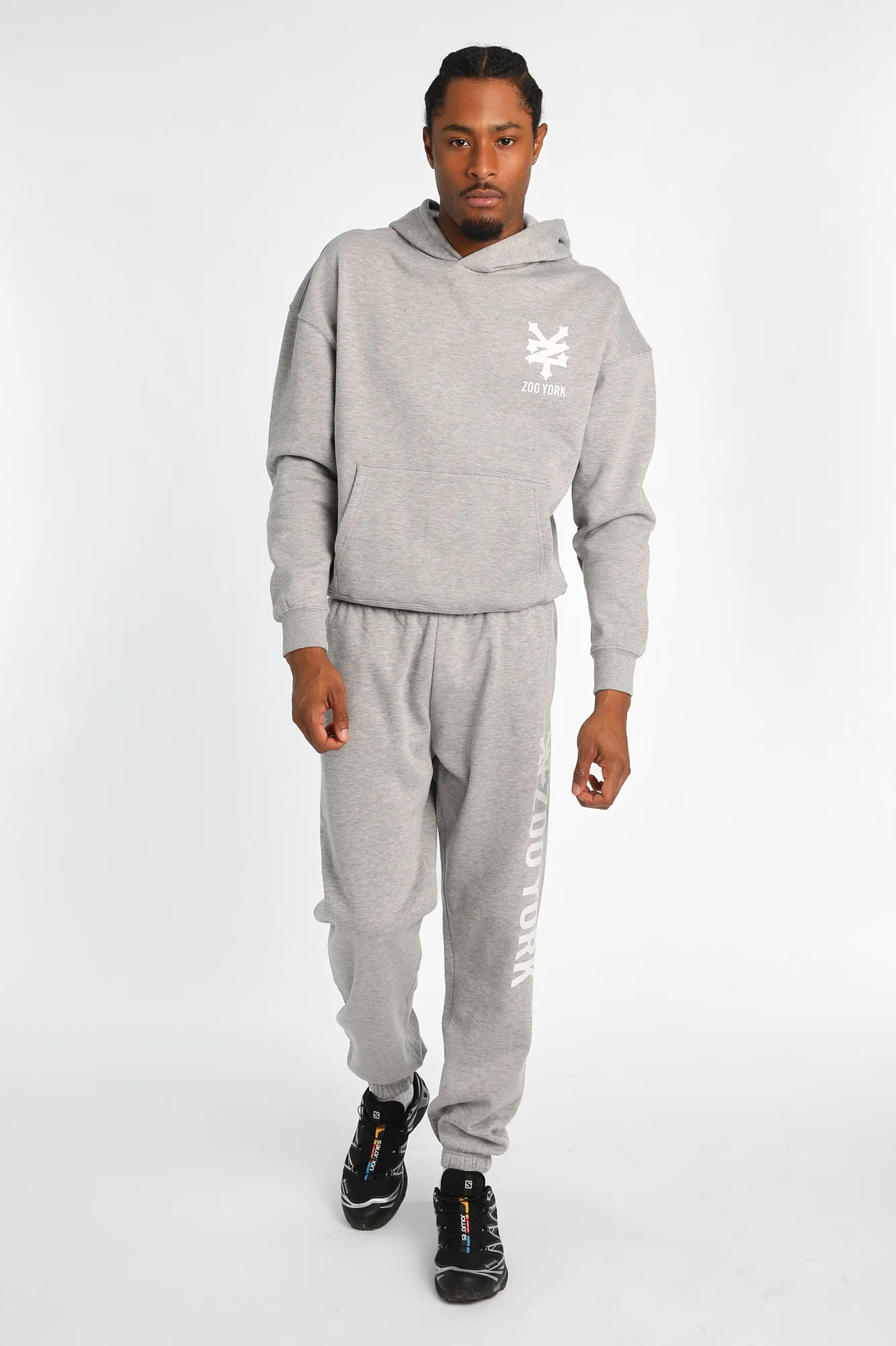 Jogger en molleton imprimé logo Zoo York - Image 9