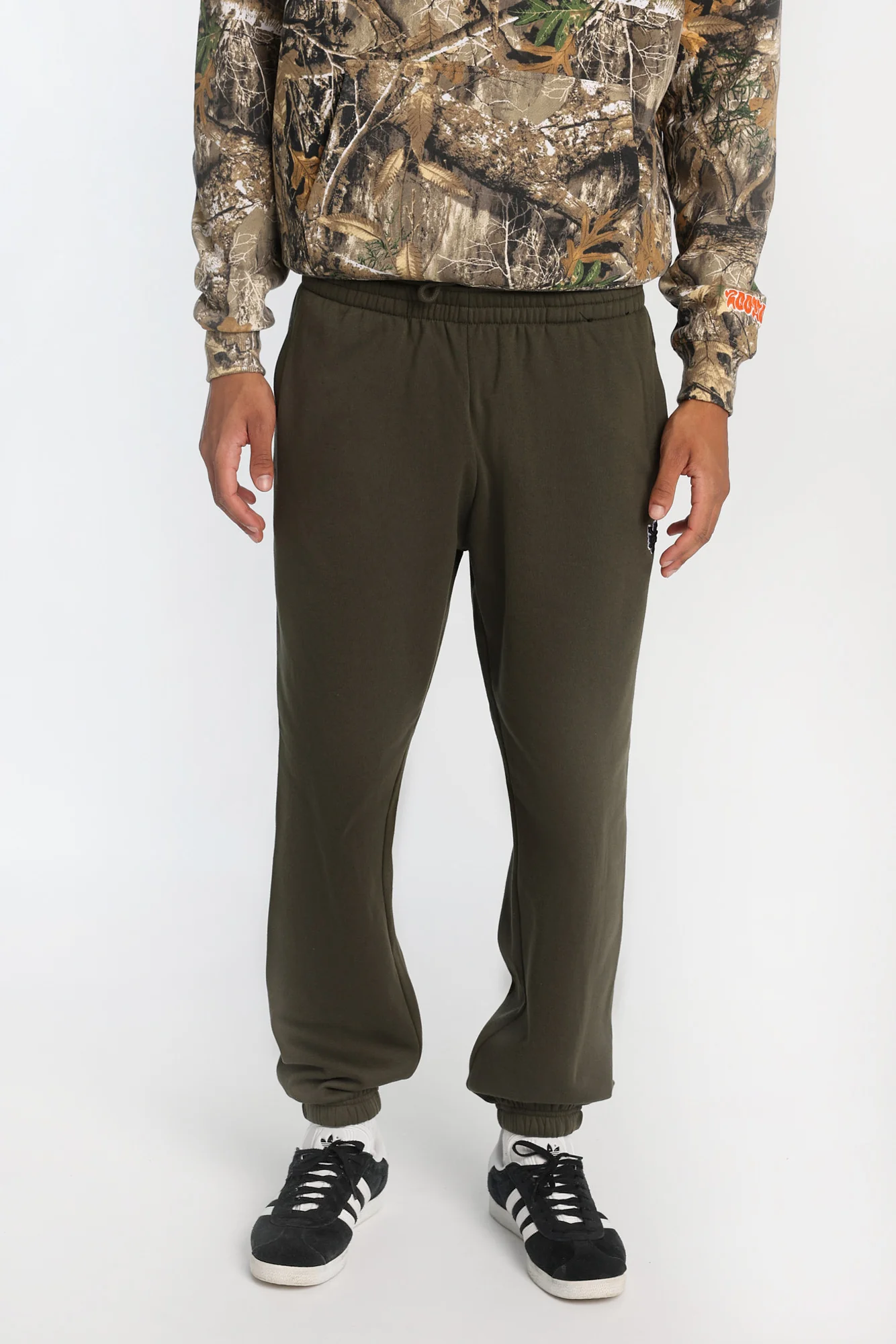 Jogger en molleton logo brodé Zoo York - Image 17