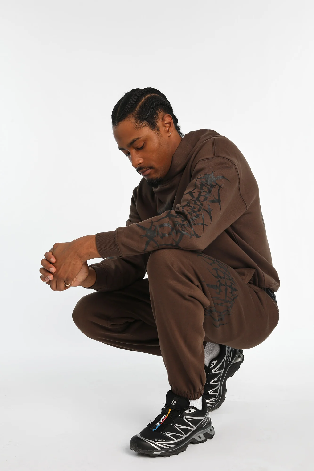Arsenic Gothic Print Sweatpants - Image 11