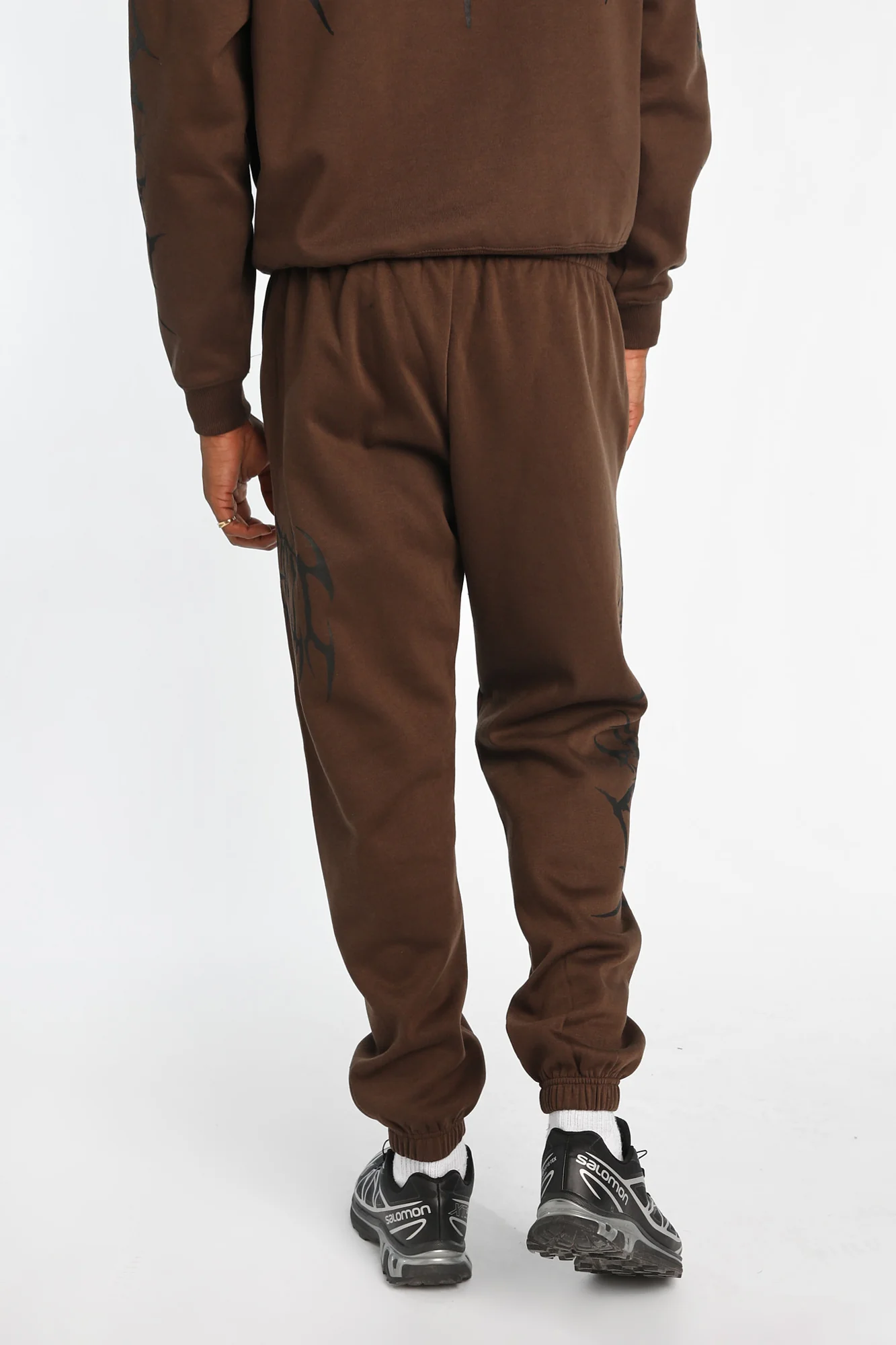 Jogger en molleton imprimé gothique Arsenic - Image 9