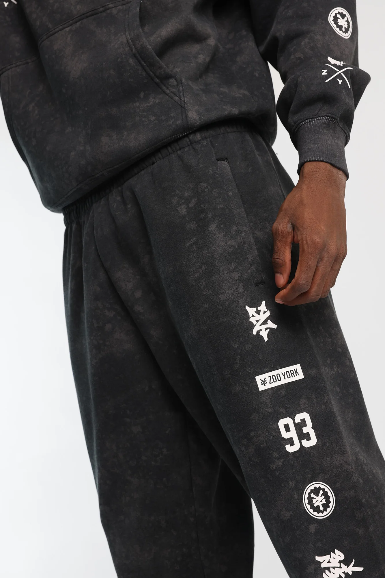 Zoo York Allover Washed Printed Sweatpants - Image 2