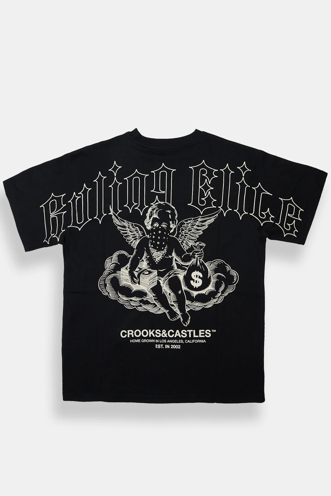 T-shirt imprimé Crooks & Castles Ruling Elite homme - Image 4