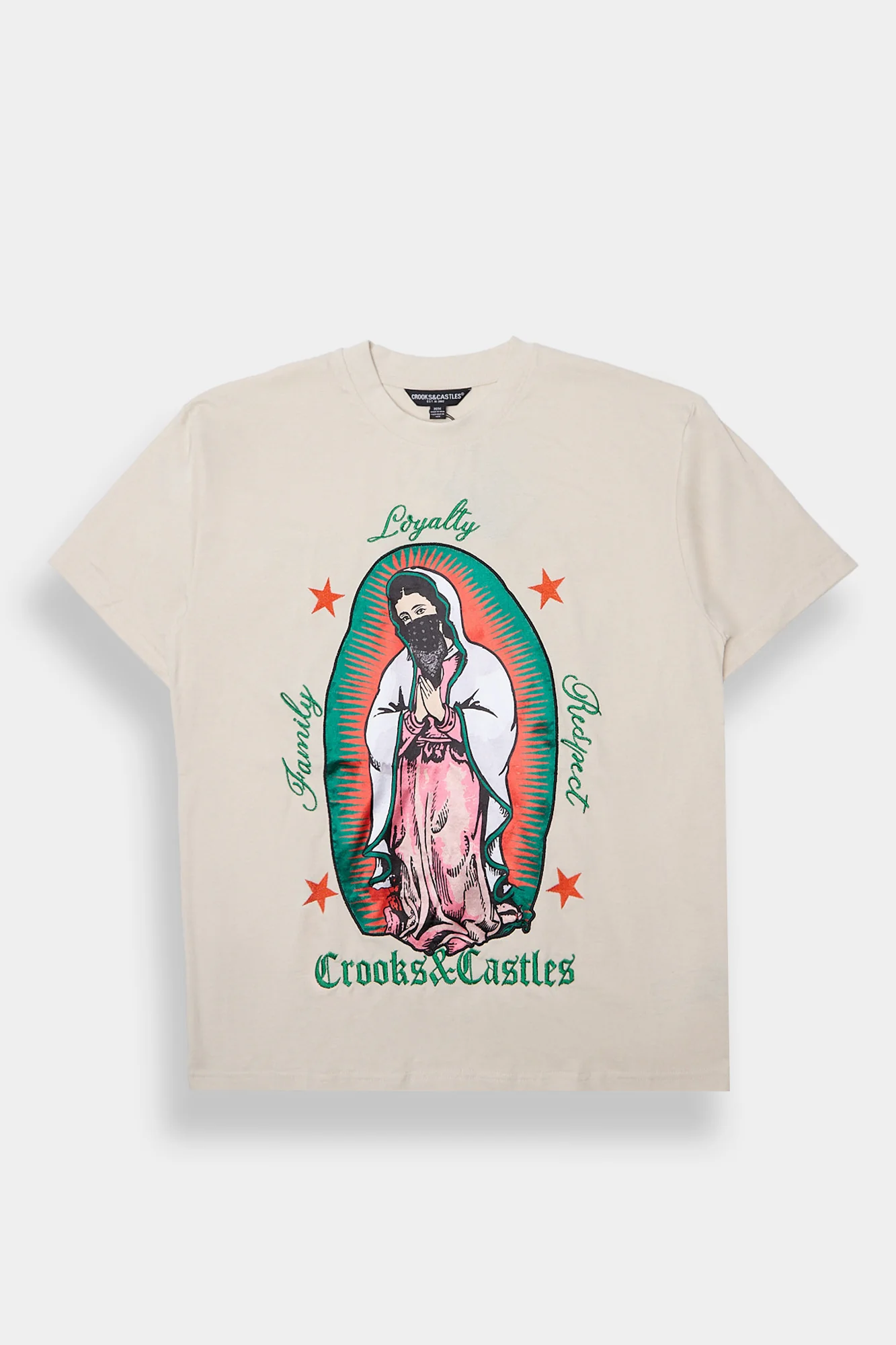 T-shirt imprimé Crooks & Castles Family Loyalty Respect homme - Image 3