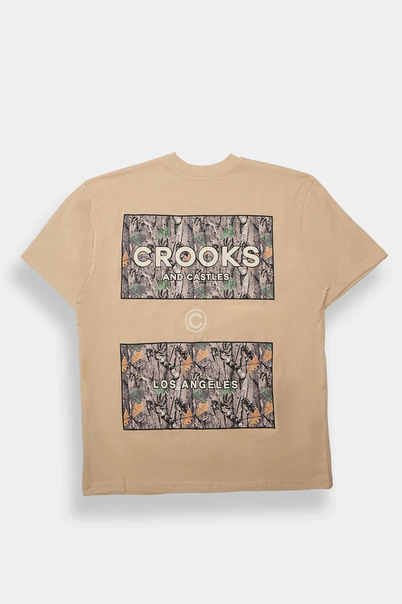 Mens Crooks & Castles Camo Tee