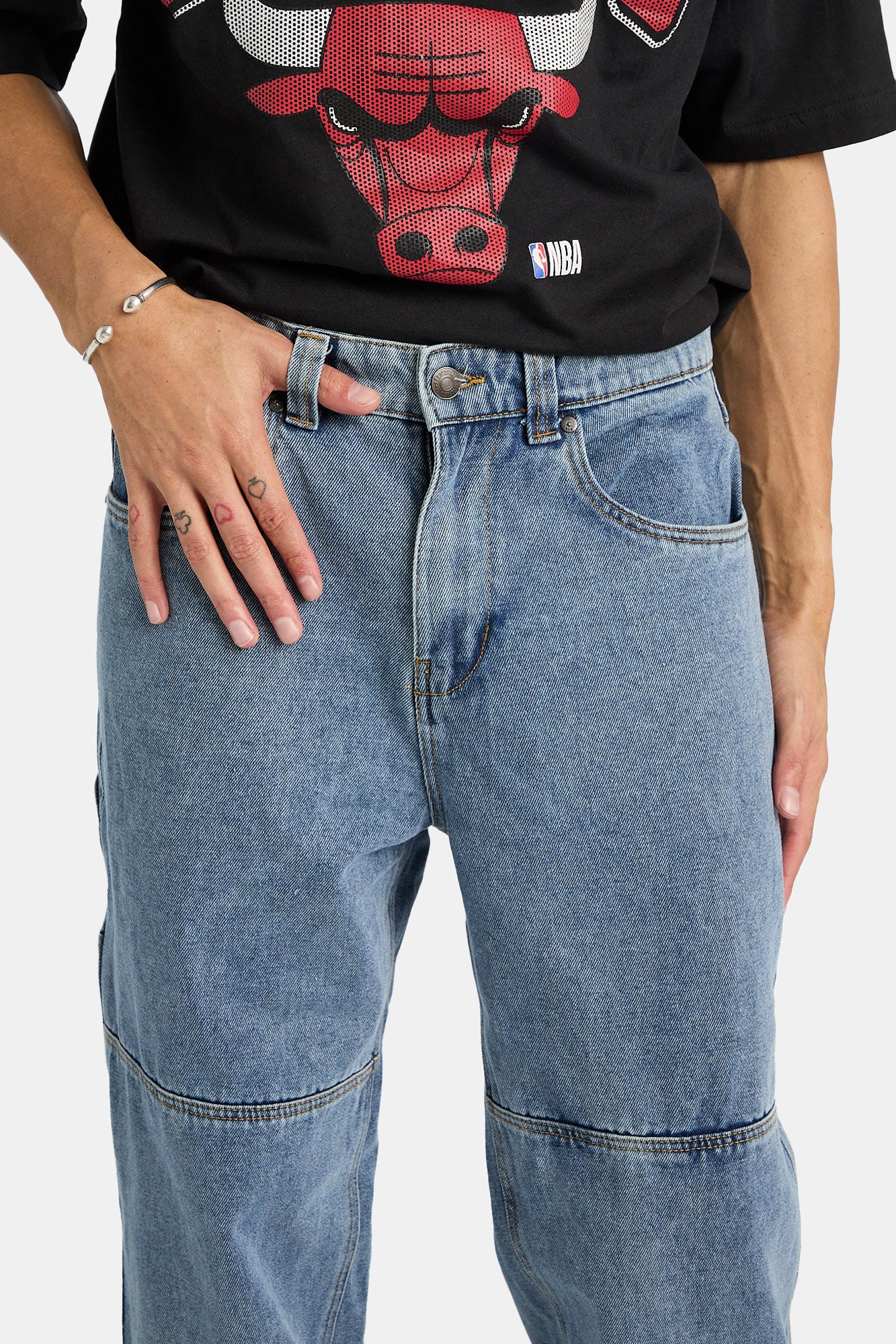 Mens Cut & Sew MSW Carpenter Jeans - Image 2