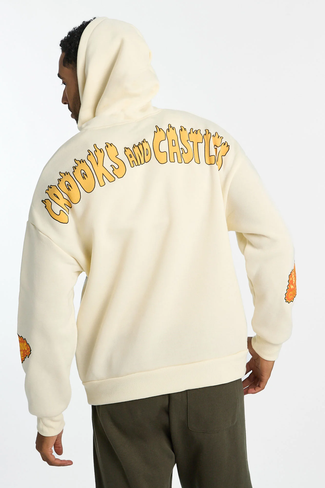 Haut à capuchon imprimé Crooks & Castles homme - Image 3