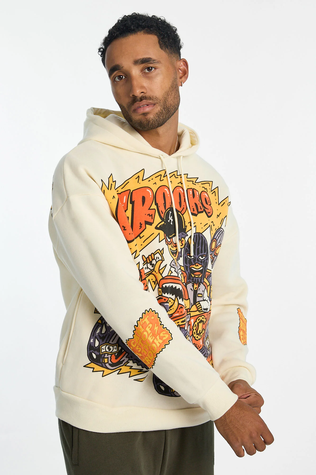 Haut à capuchon imprimé Crooks & Castles homme - Image 5