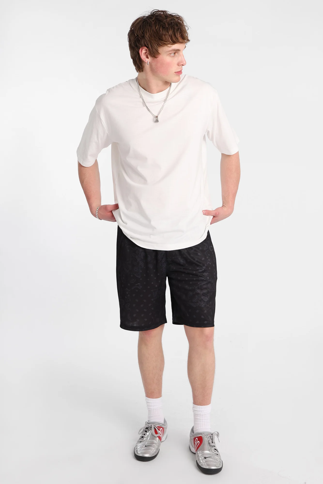 Arsenic Bandana Mesh Shorts - Image 4