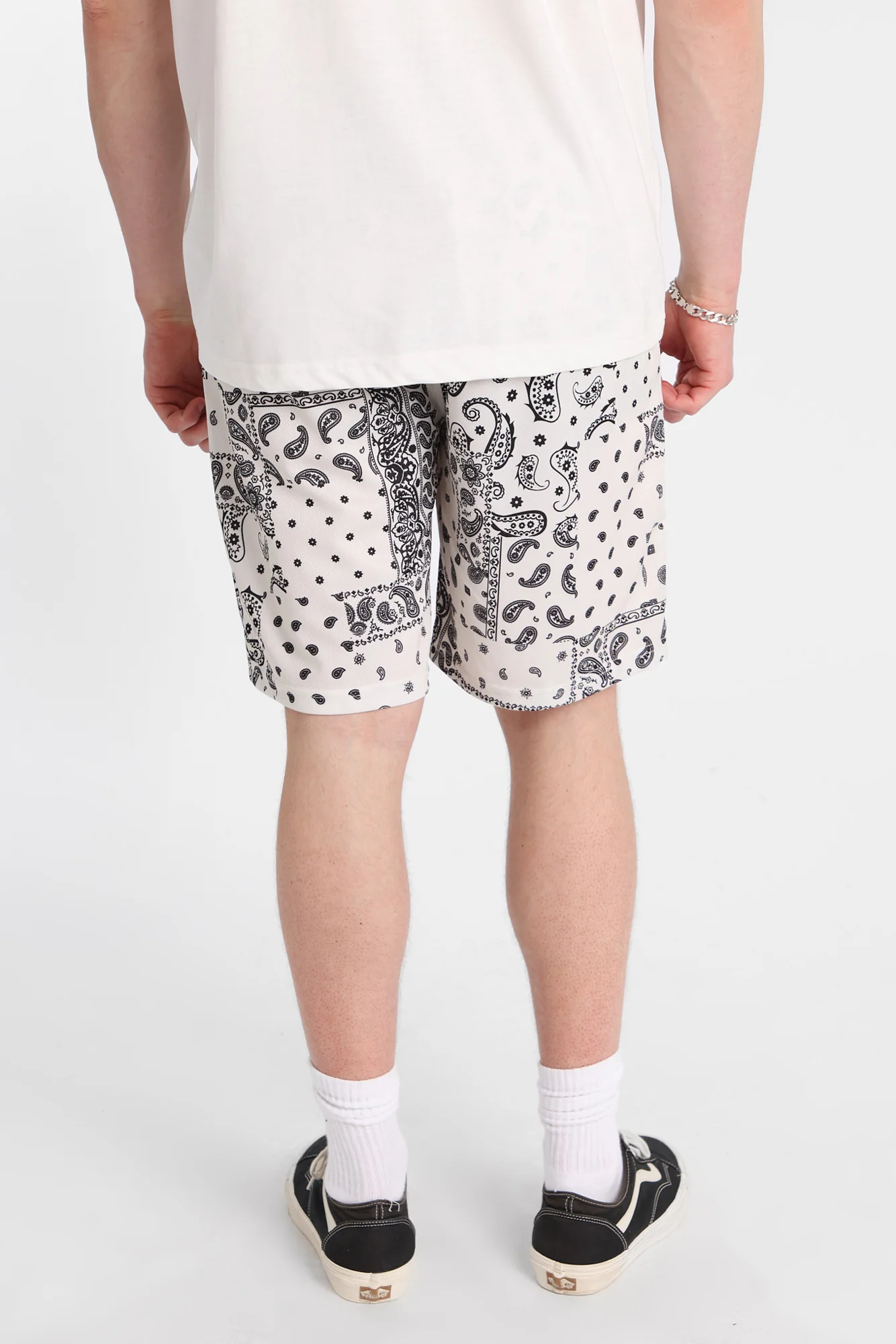 Short en maille imprimé bandana Arsenic - Image 7