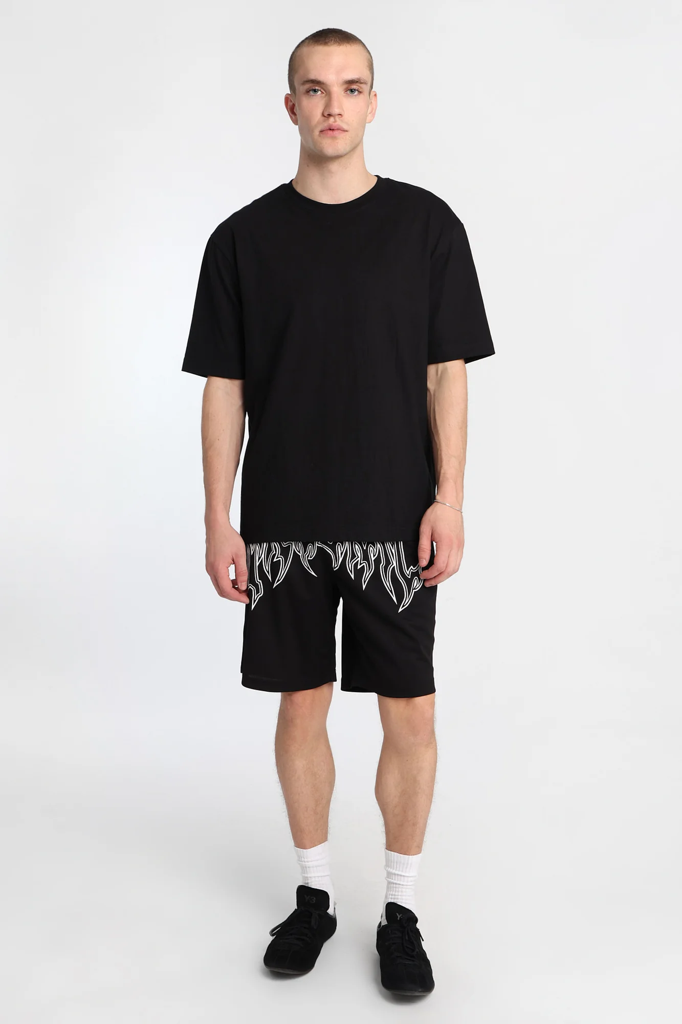 Arsenic Graphic Logo Mesh Shorts - Image 5