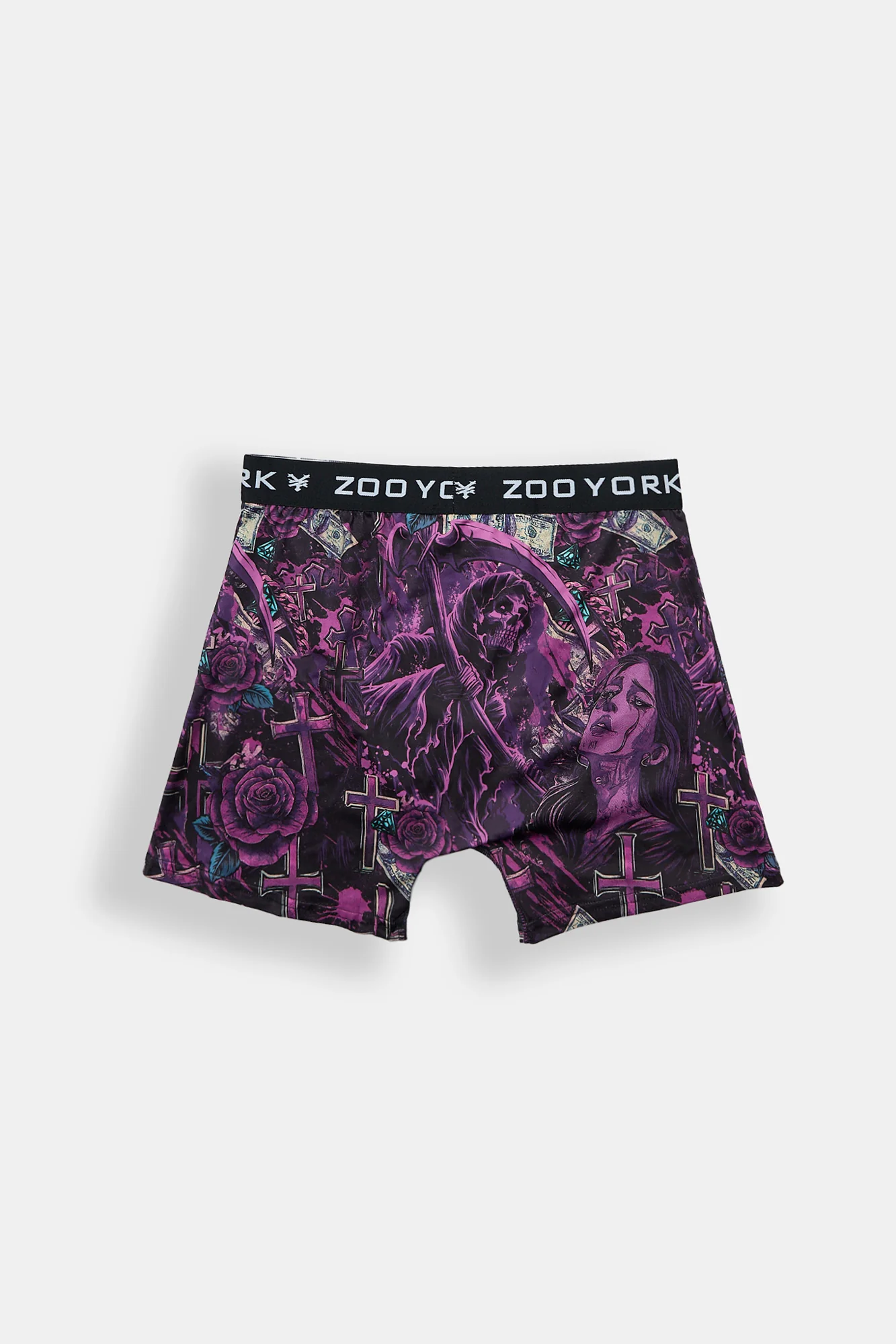 Zoo York Purple Reaper Boxer Brief - Image 2