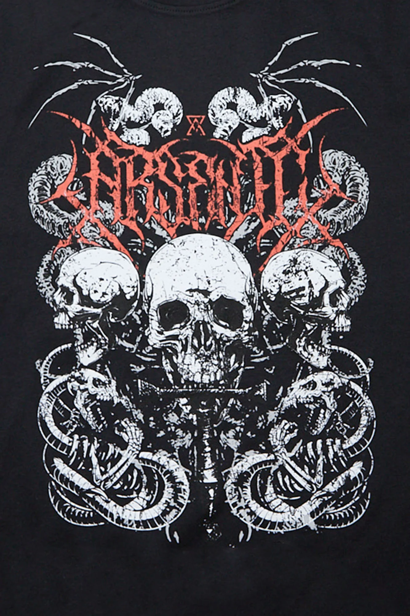 T-shirt imprimé crânes Arsenic - Image 2