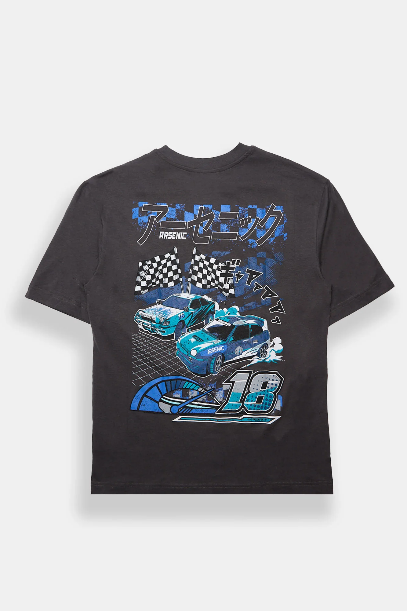Arsenic Drift Team Graphic Oversized Tee