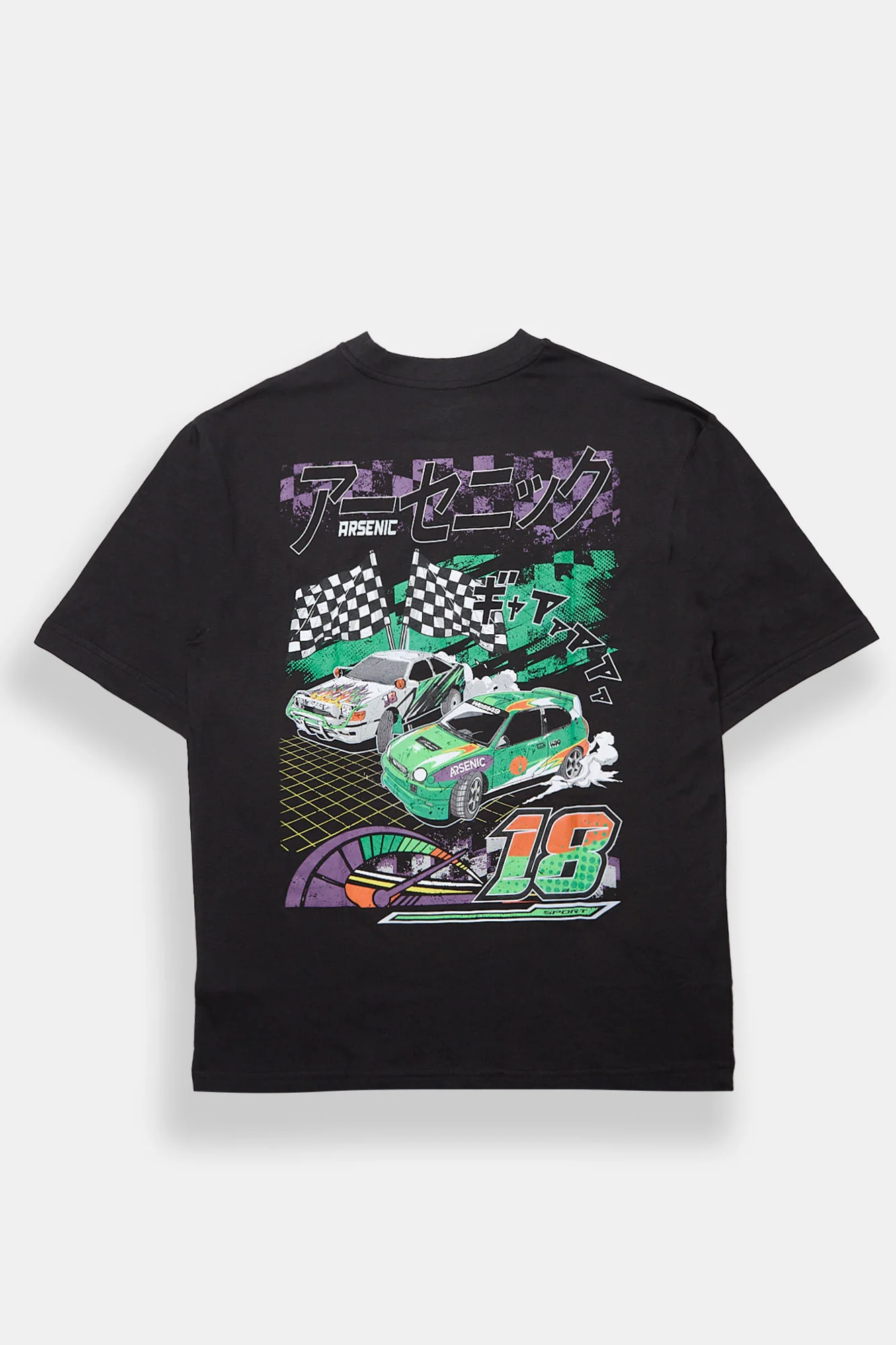 Arsenic Drift Team Graphic Oversized Tee - Image 3
