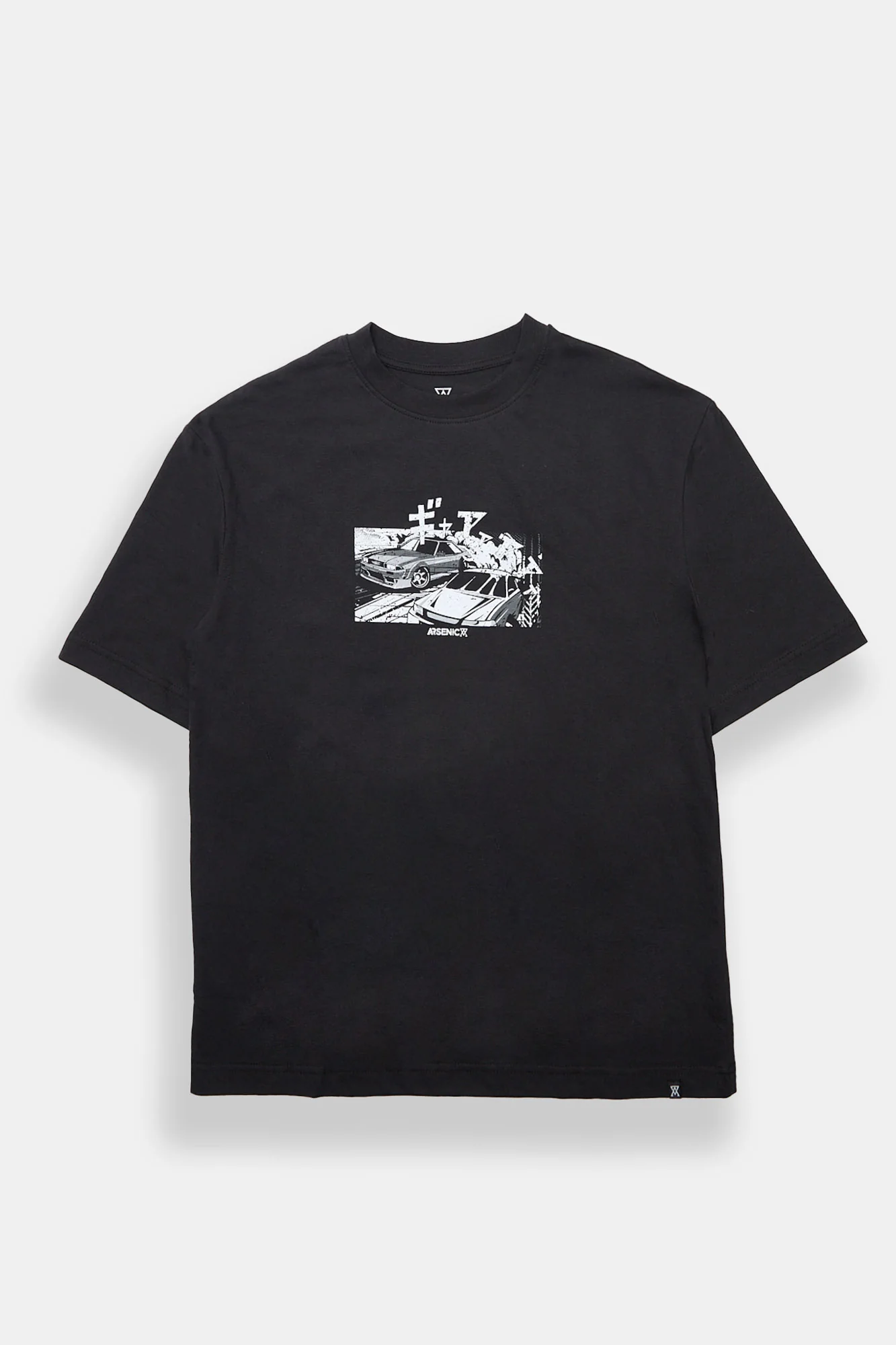 T-shirt surdimensionné imprimé Arsenic Street Racer - Image 3
