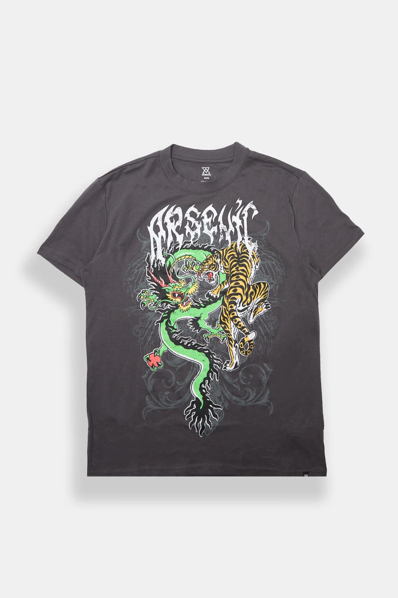 Arsenic Dragon & Tiger Graphic Tee - Image 5
