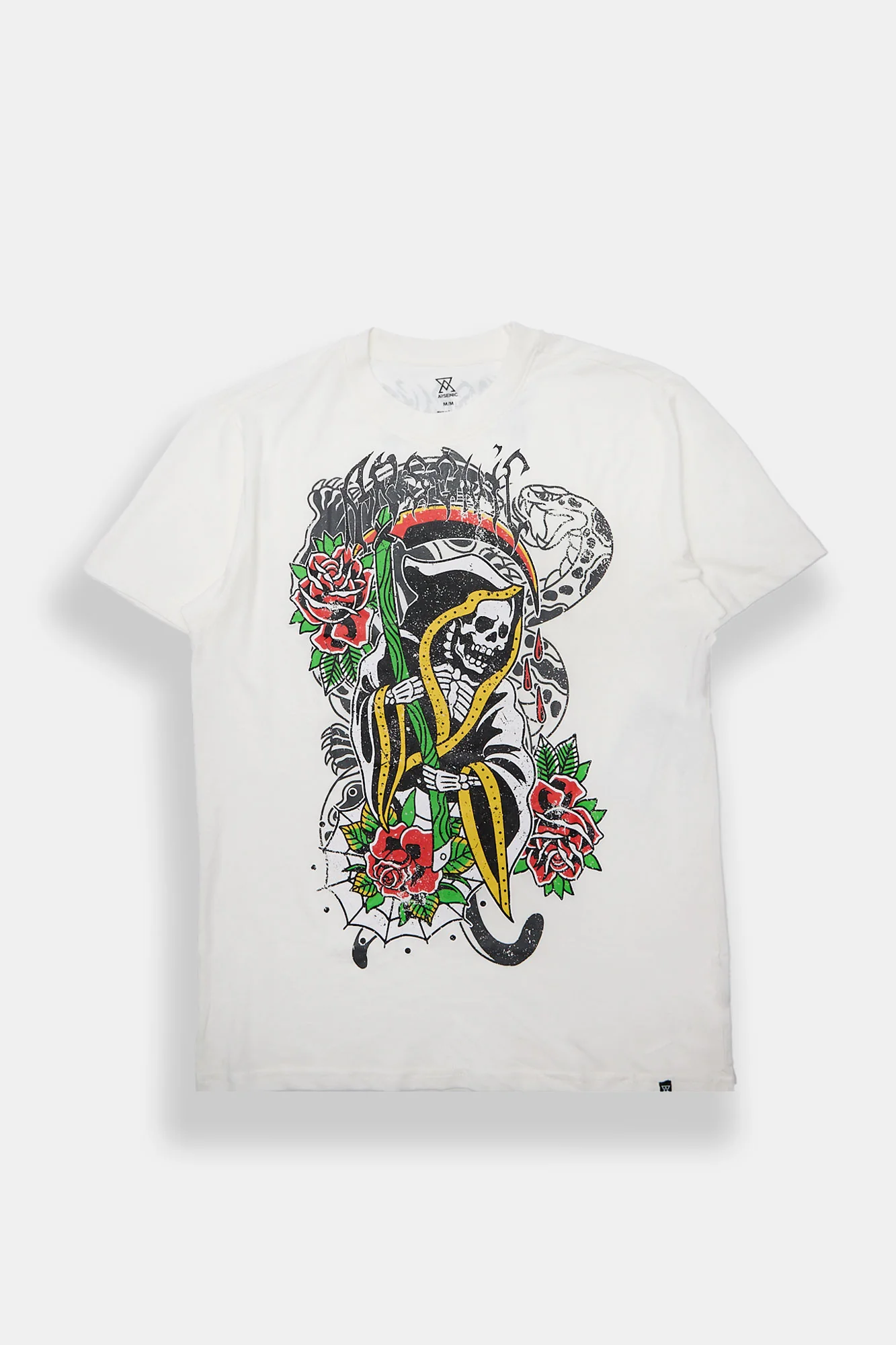T-shirt imprimé faucheur tatouage Arsenic - Image 5