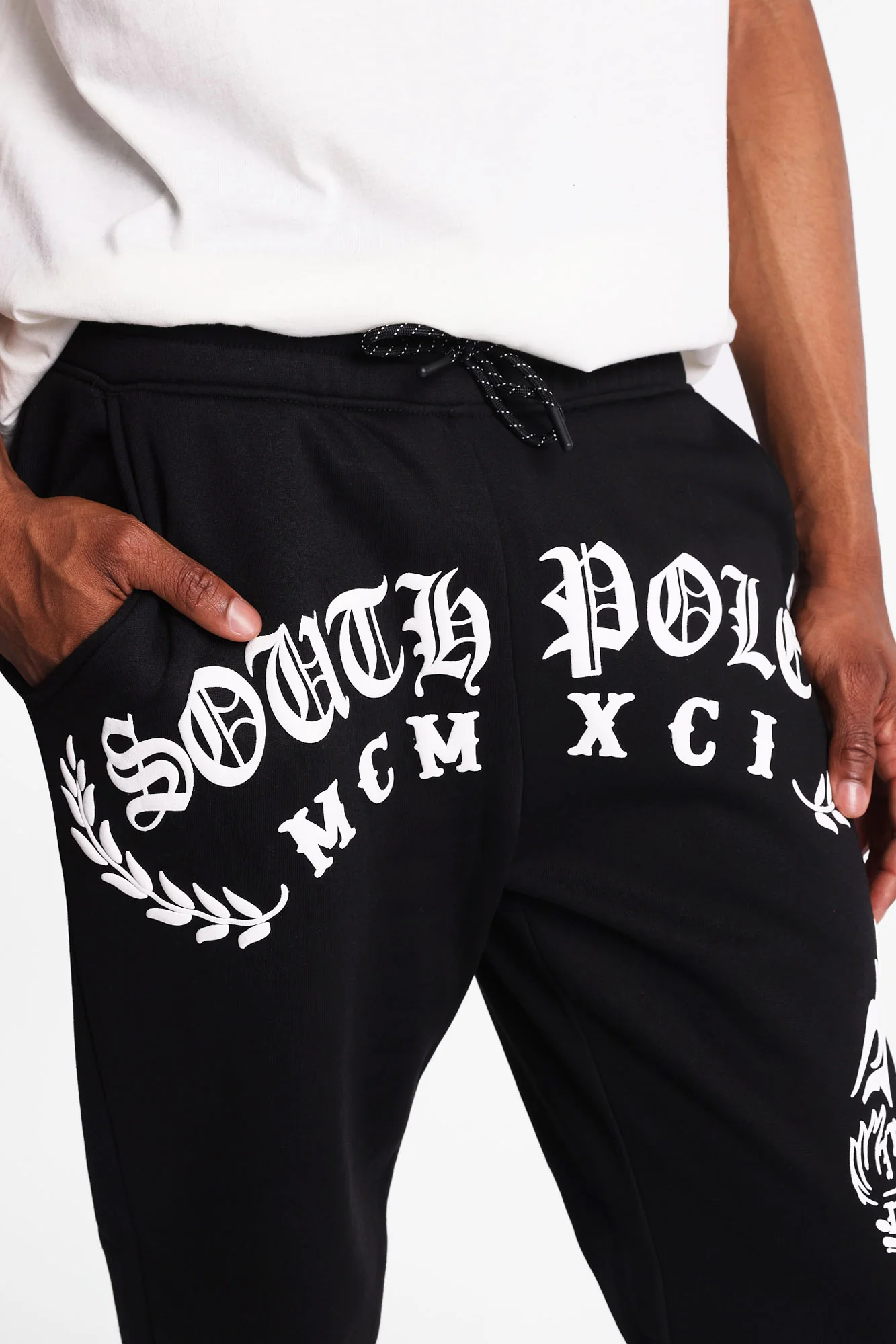 Jogger en molleton imprimé Southpole Truth & Liberty - Image 2