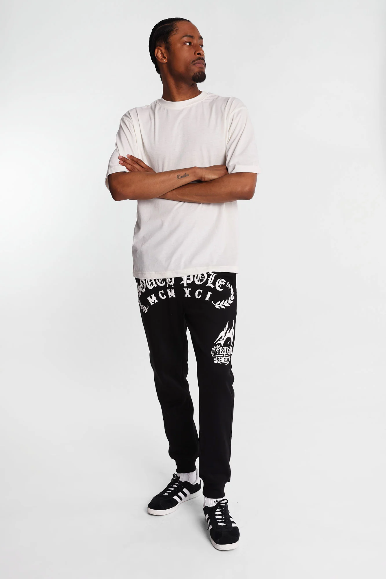 Southpole Truth & Liberty Graphic Fleece Jogger - Image 5