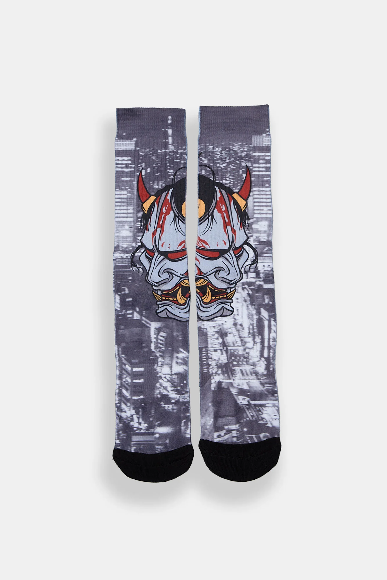 Arsenic Devil Printed Crew Socks - Image 2