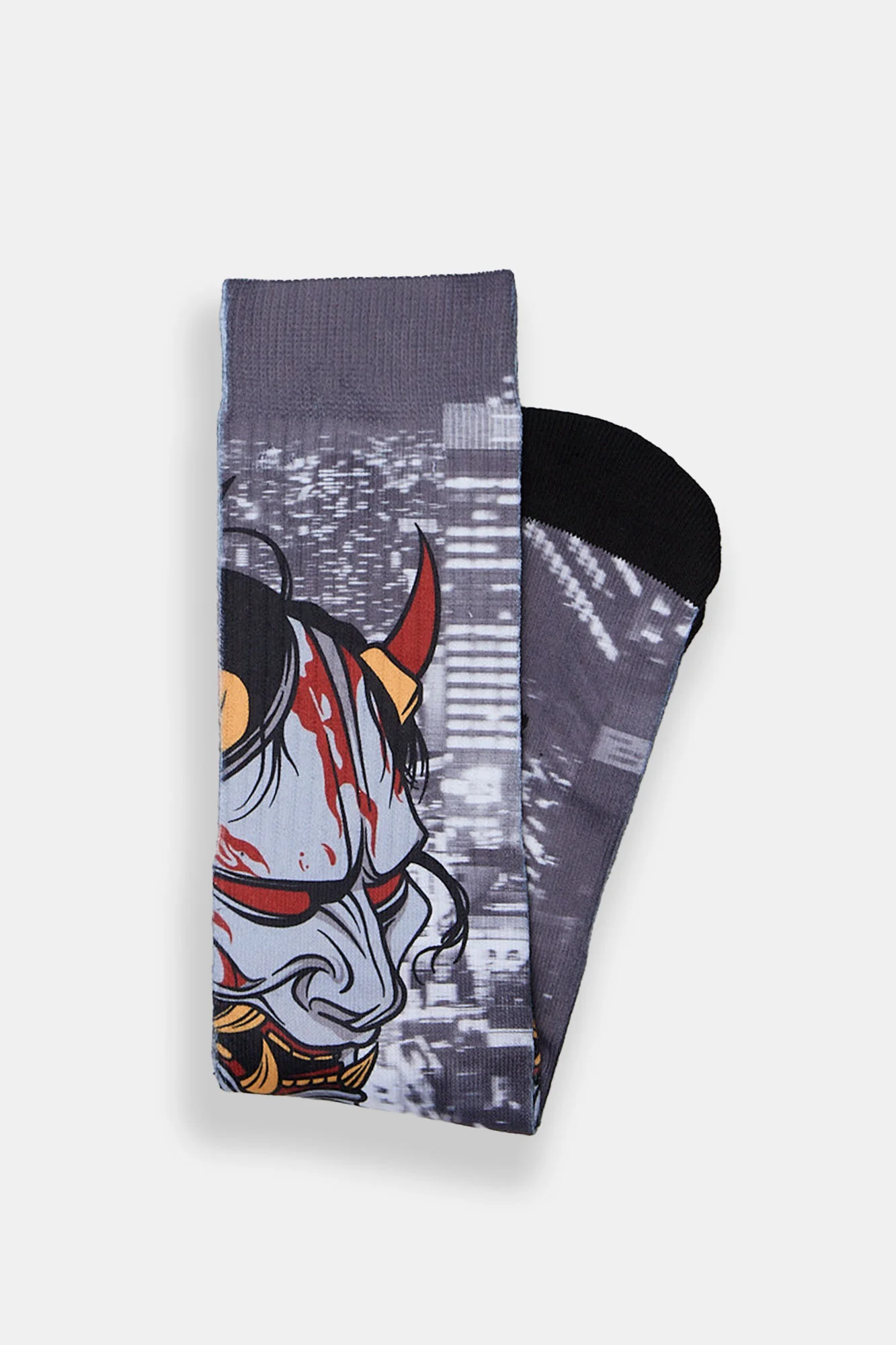 Chaussettes imprimées diable Arsenic