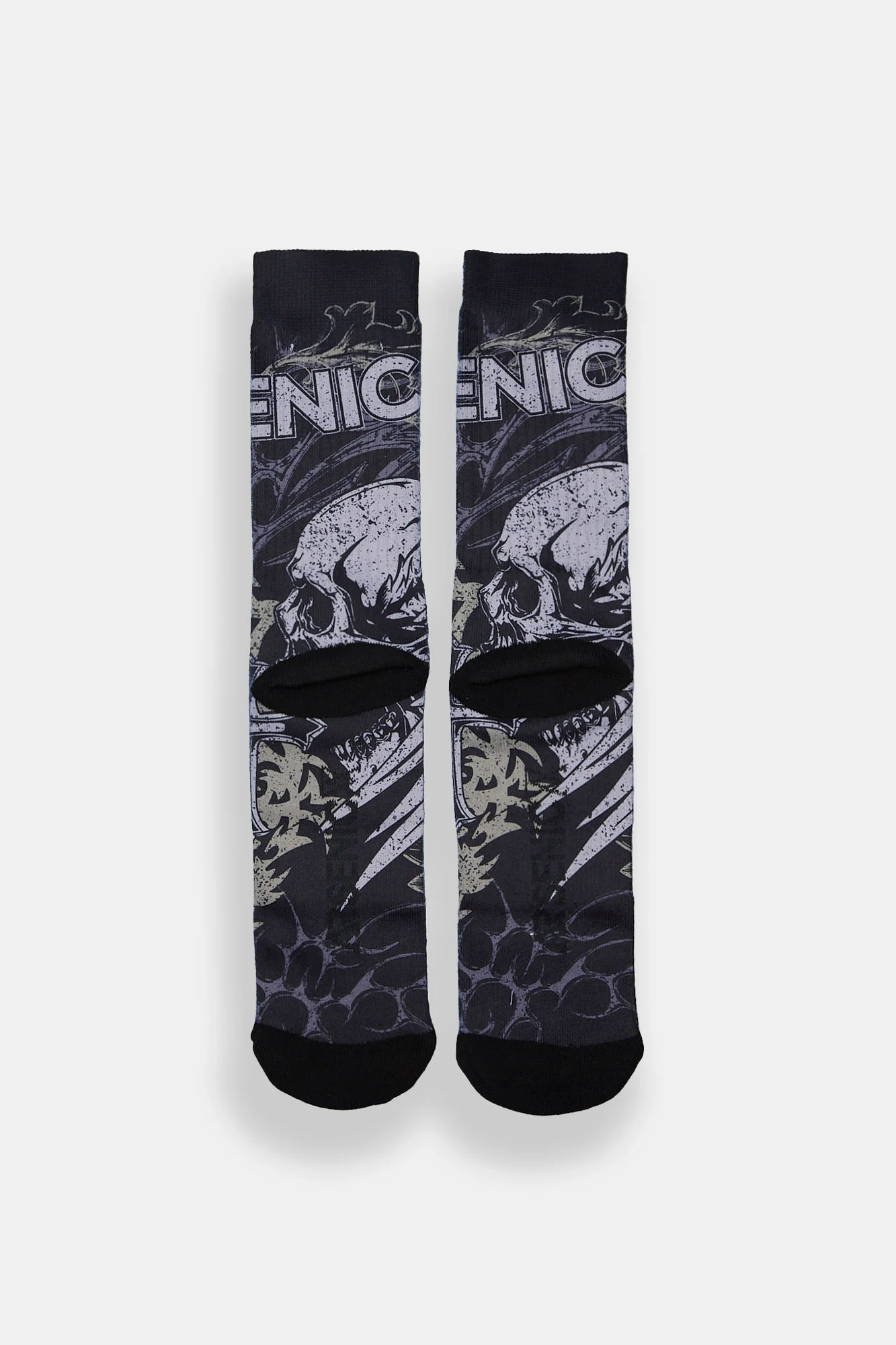 Chaussettes imprimées crâne Arsenic - Image 3
