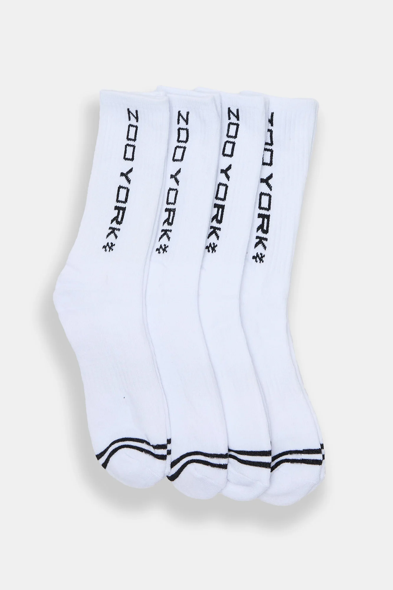 4 paires de chaussettes athlétiques Zoo York