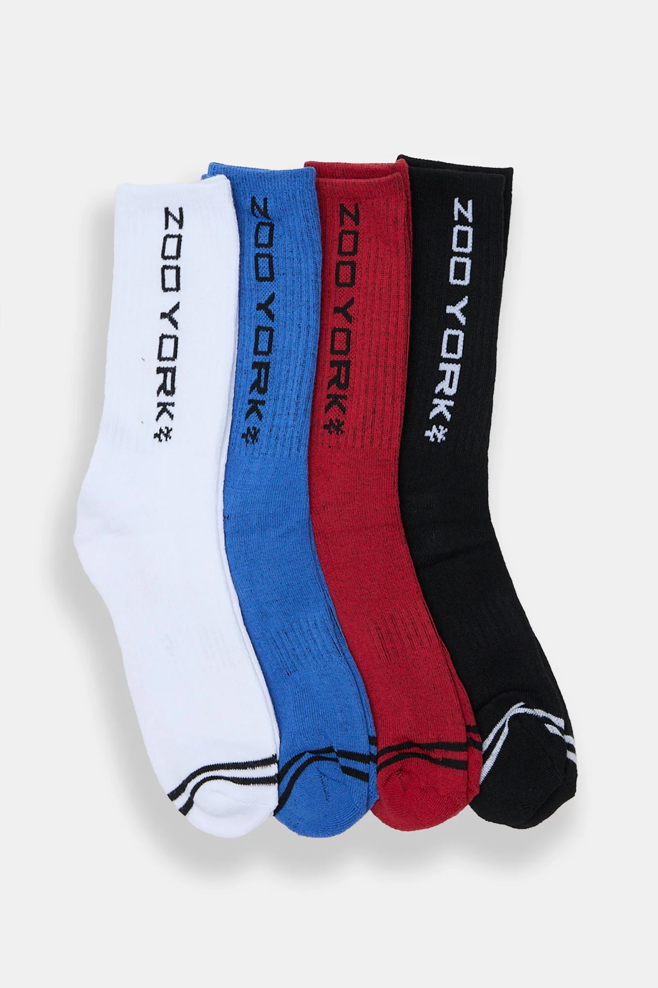 Zoo York 4-Pack Athletic Crew Socks - Image 5