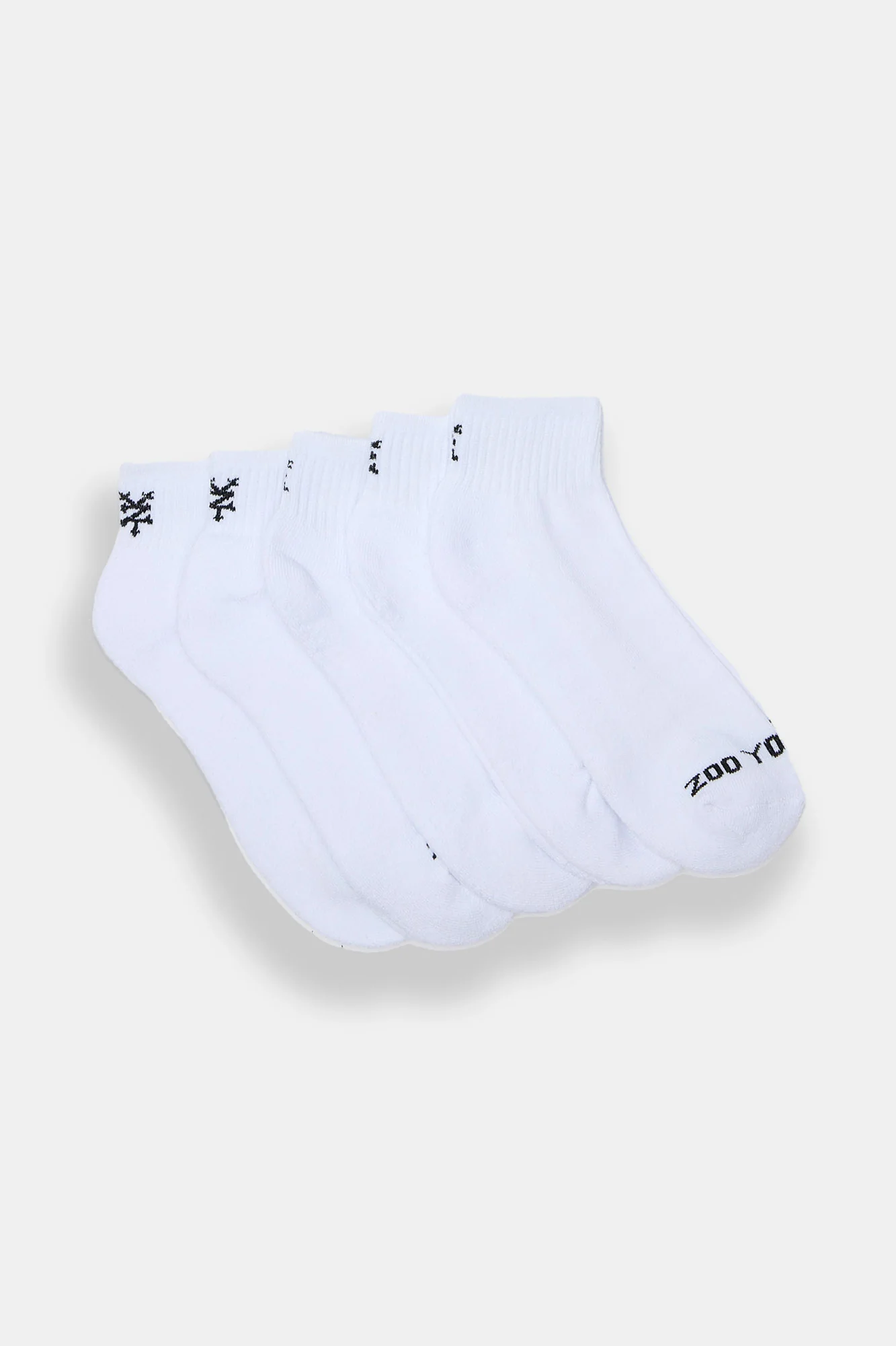 Zoo York 5-Pack Athletic Ankle Socks - Image 3