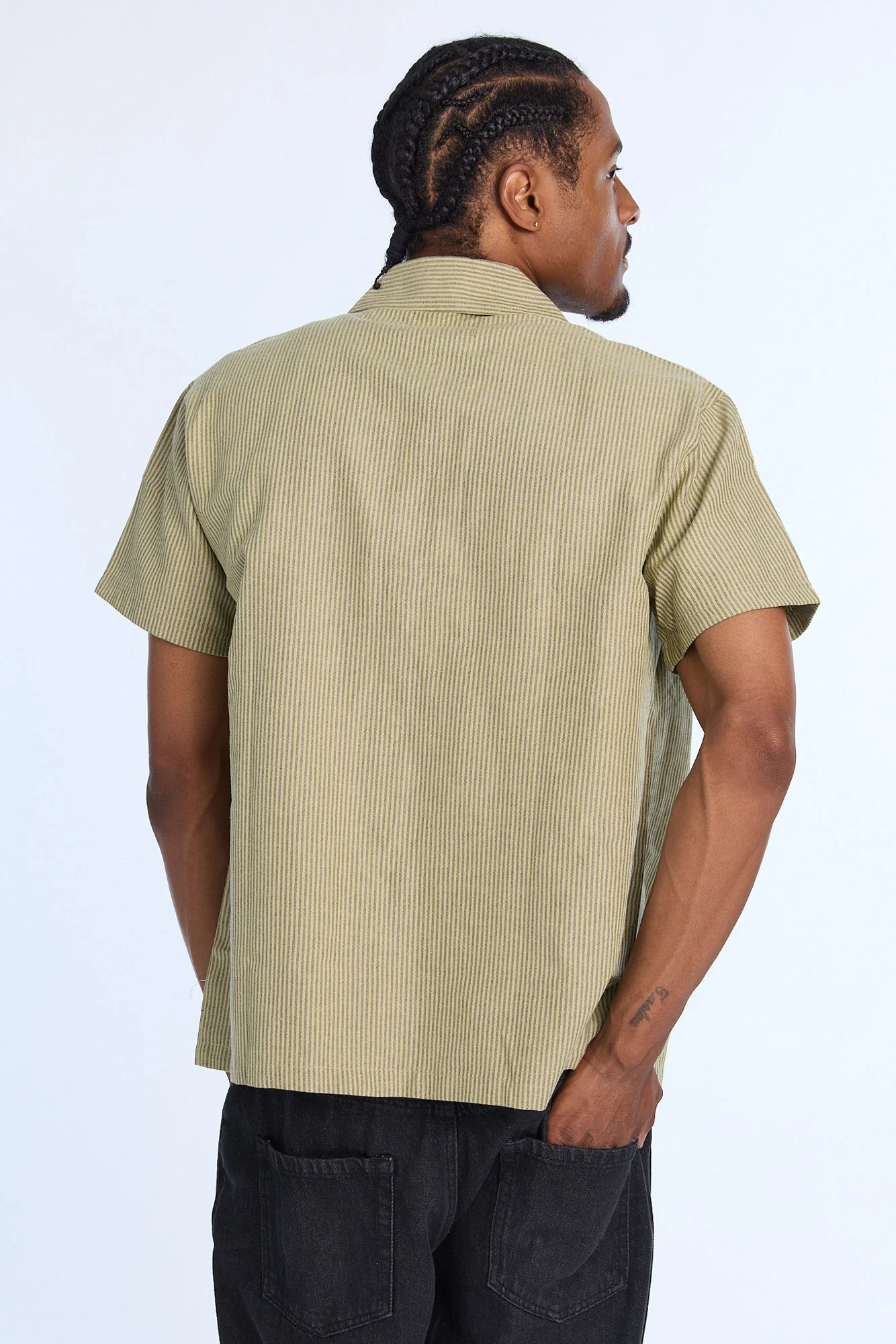 Chemise en sergé avec écusson ovale Zoo York homme - Image 4
