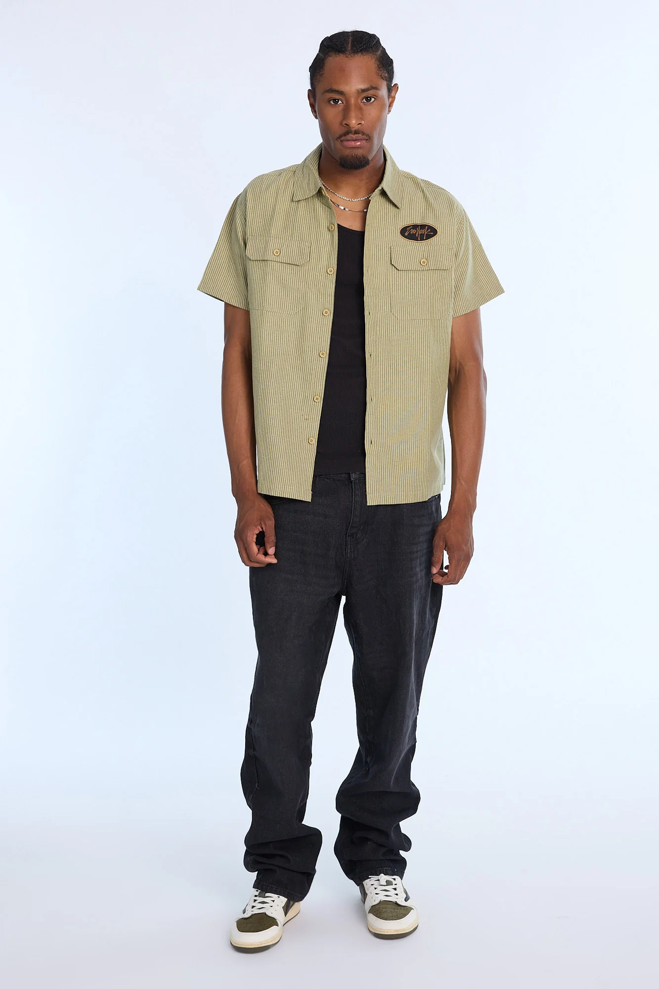 Chemise en sergé avec écusson ovale Zoo York homme - Image 5