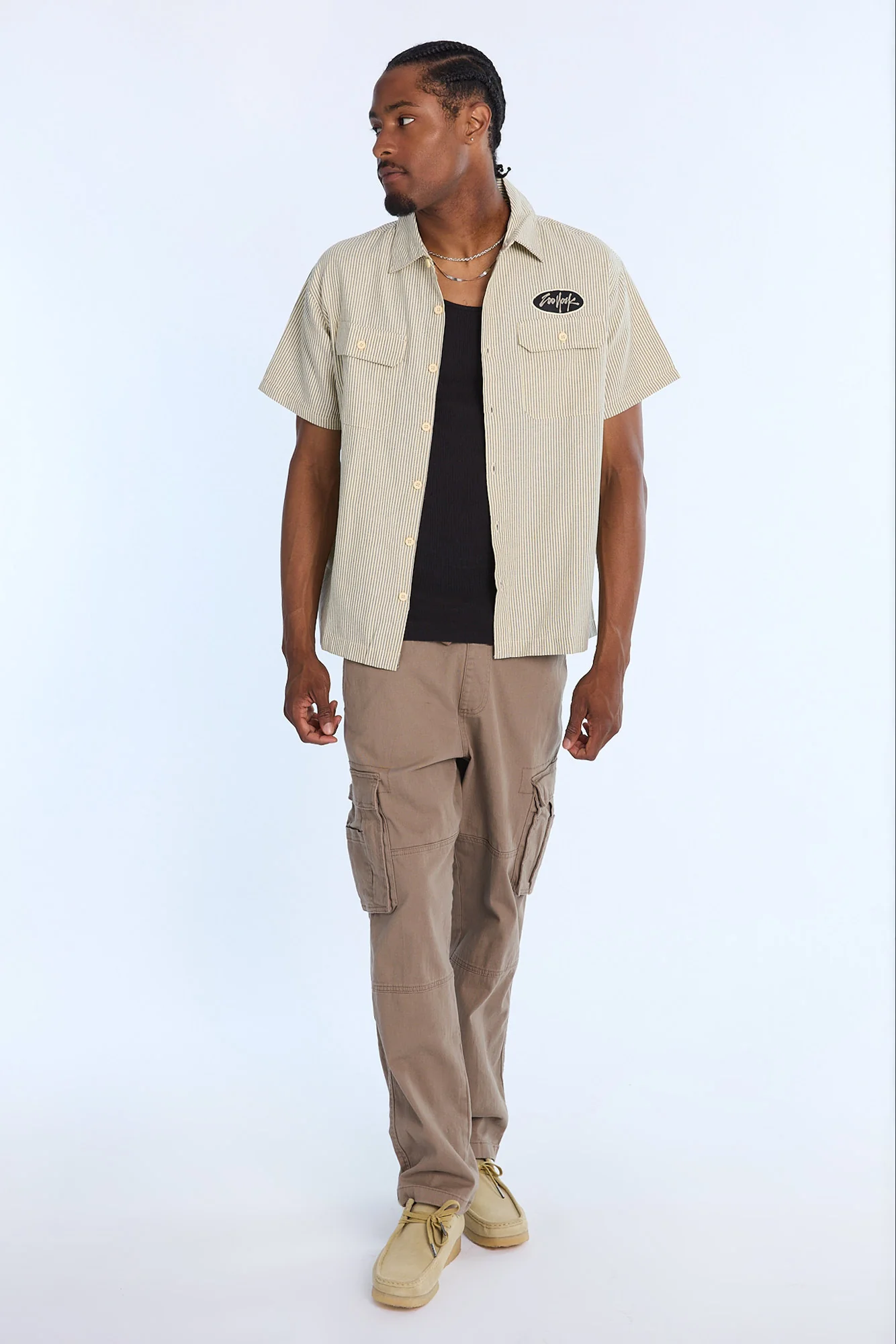 Chemise en sergé avec écusson ovale Zoo York homme - Image 8
