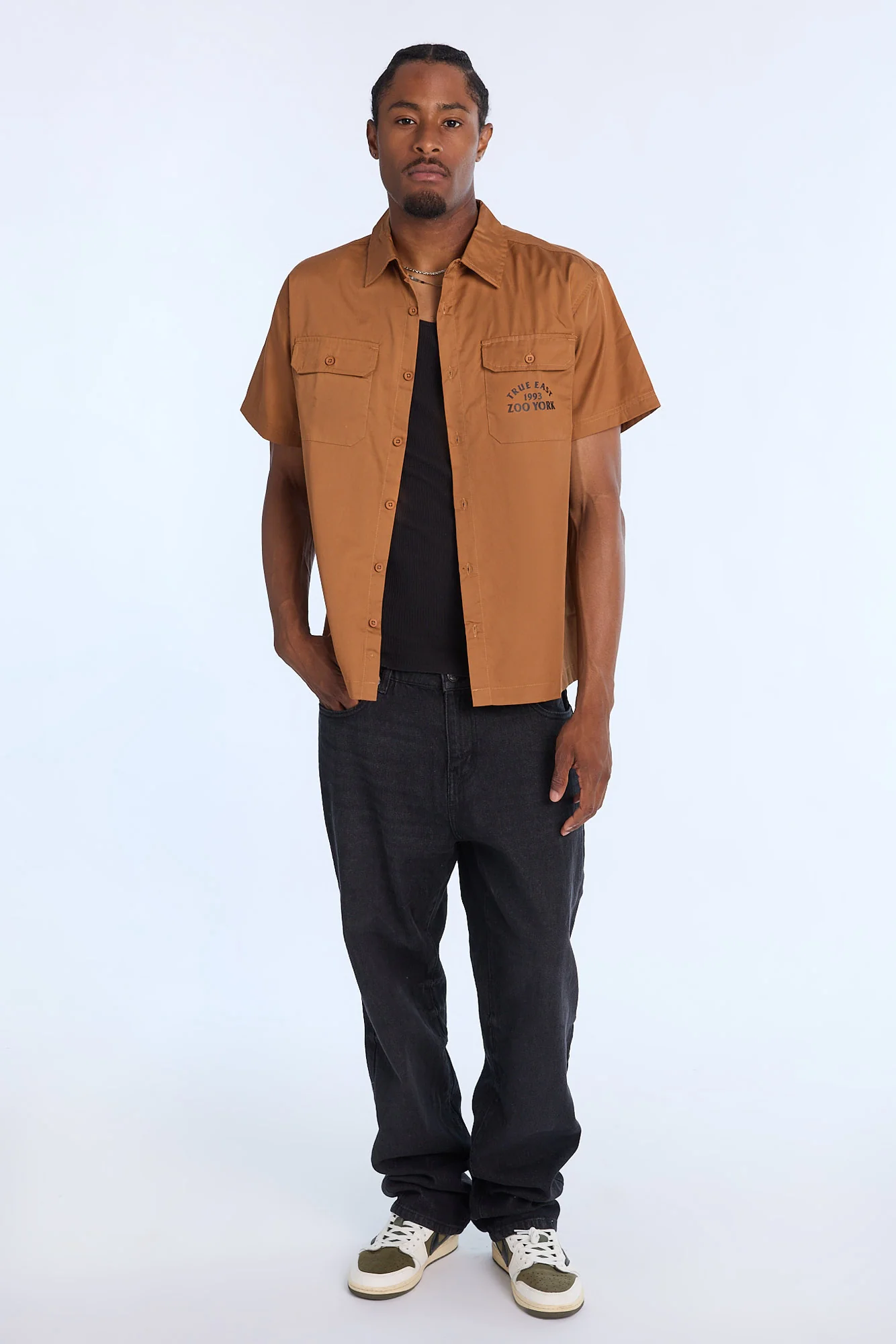 Chemise en sergé imprimée True East 1993 Zoo York homme - Image 8